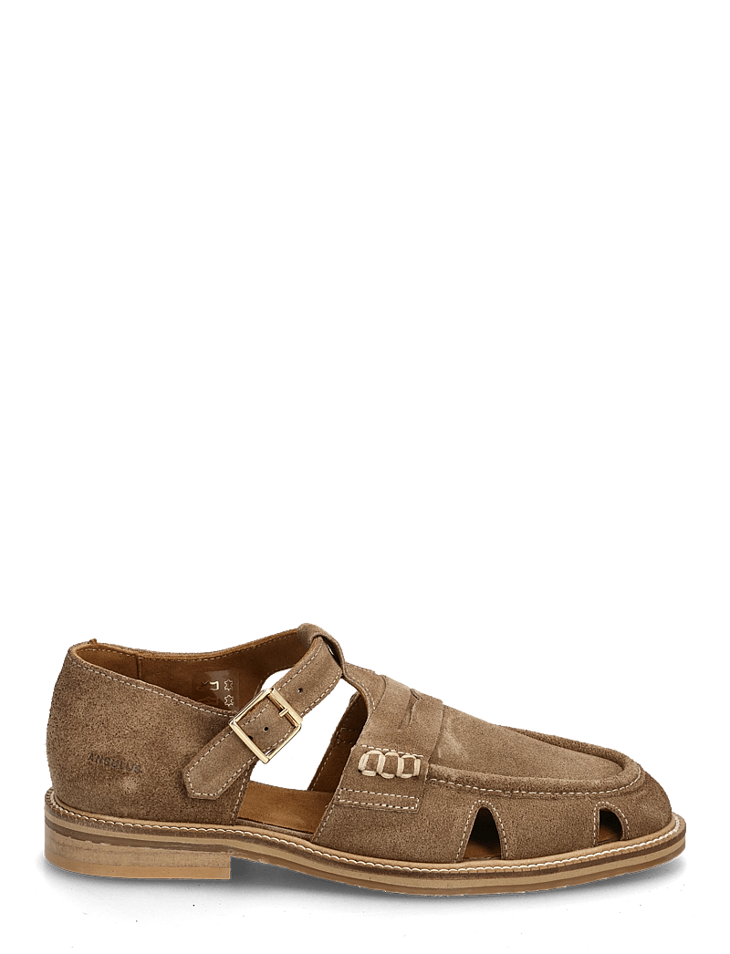 ANGULUS - Loafer - flade sandaler - 4638 dessert - 1