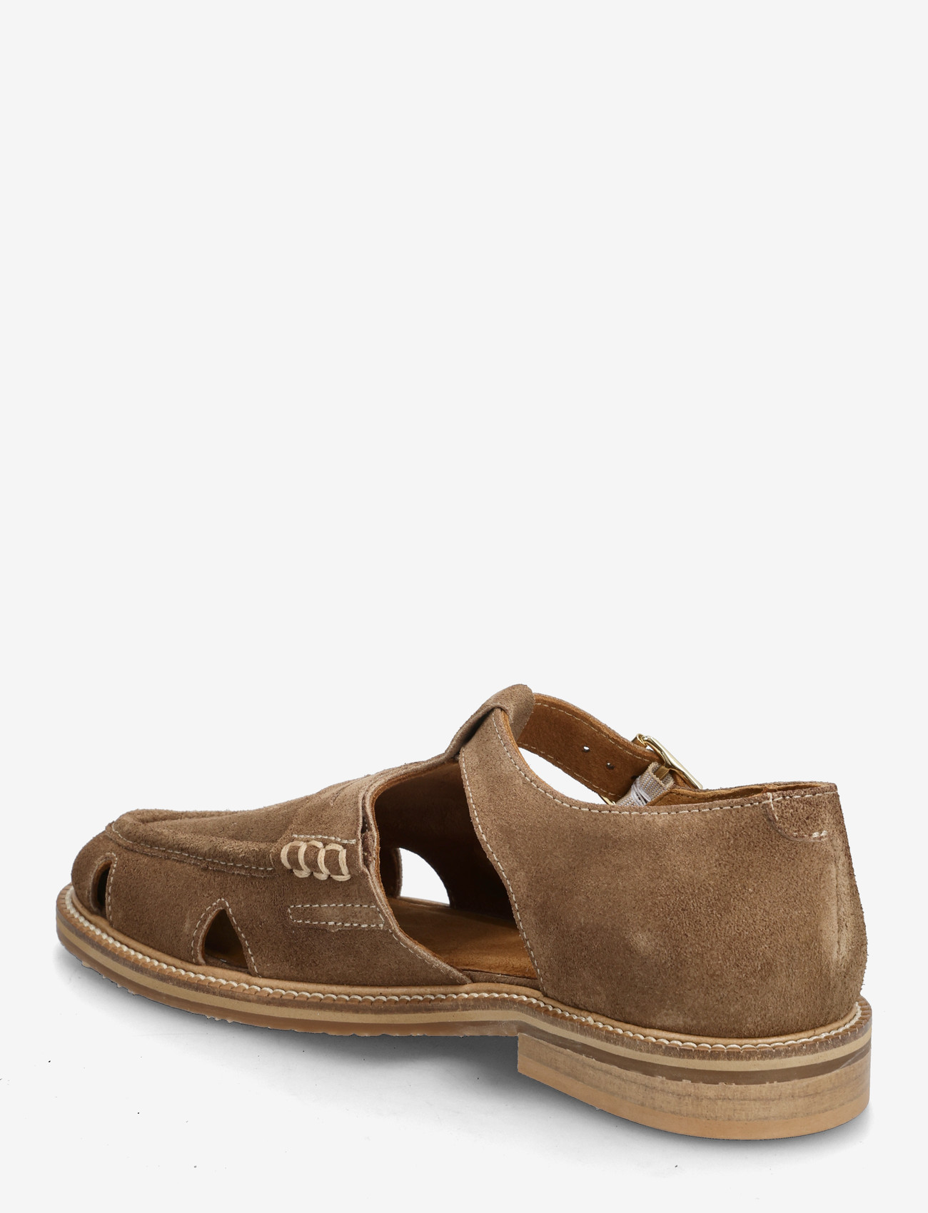 ANGULUS - Loafer - flade sandaler - 4638 dessert - 2