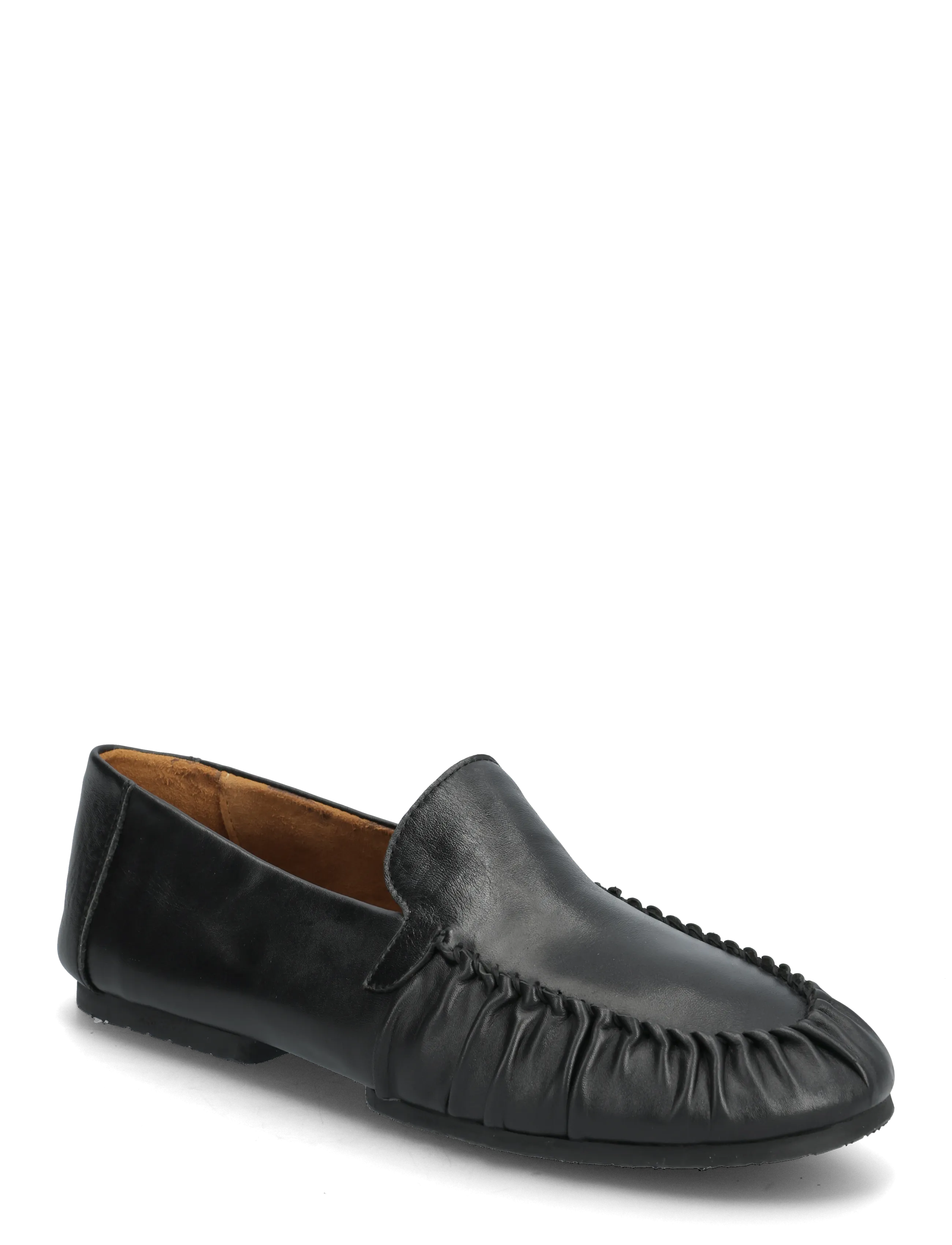 ANGULUS Mokkasiner, Kvinder, Mokkasin Loafer, Sort, Str: 38