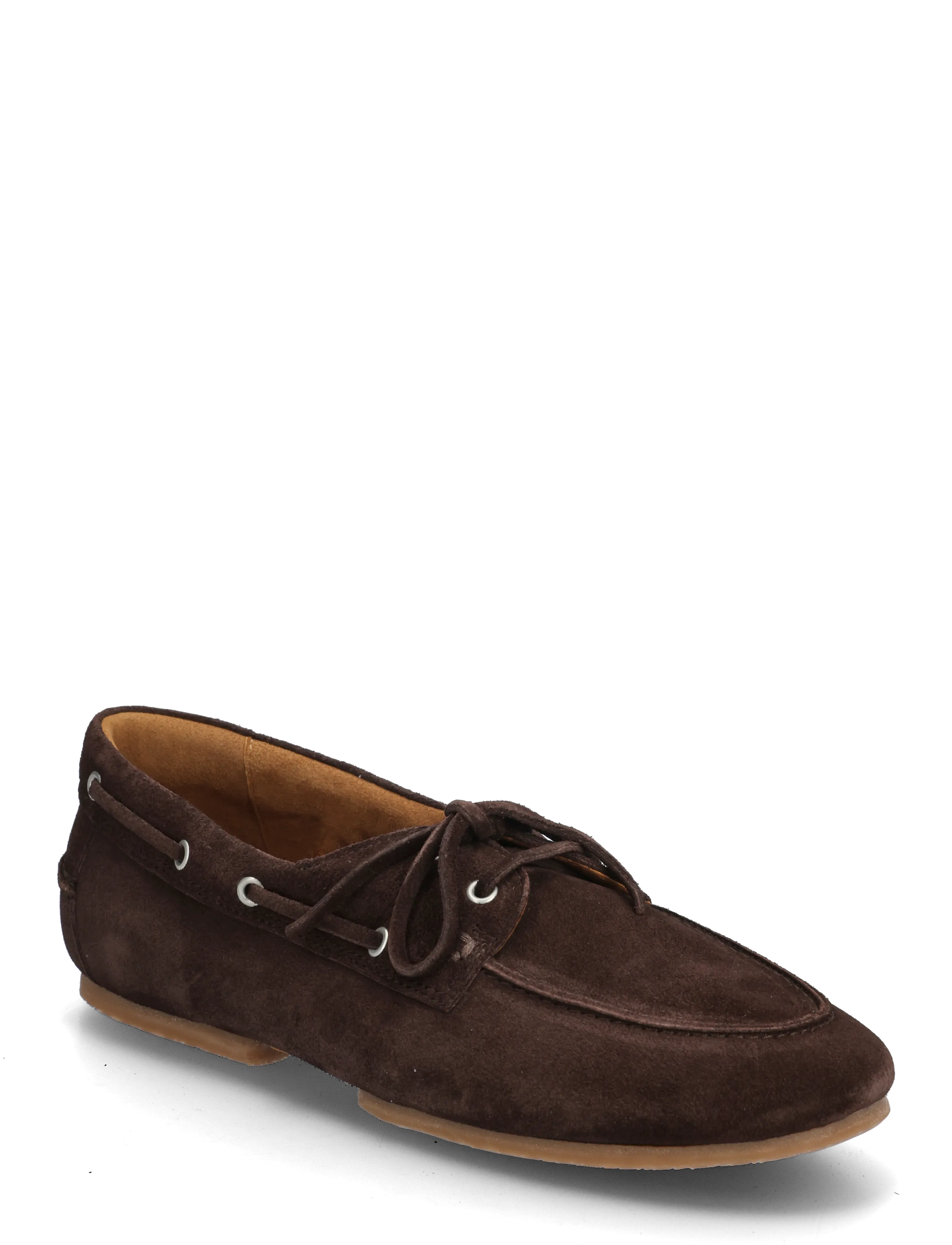 ANGULUS Shoes Flat, Kvinder, Bådsko, Brun, Str: 40