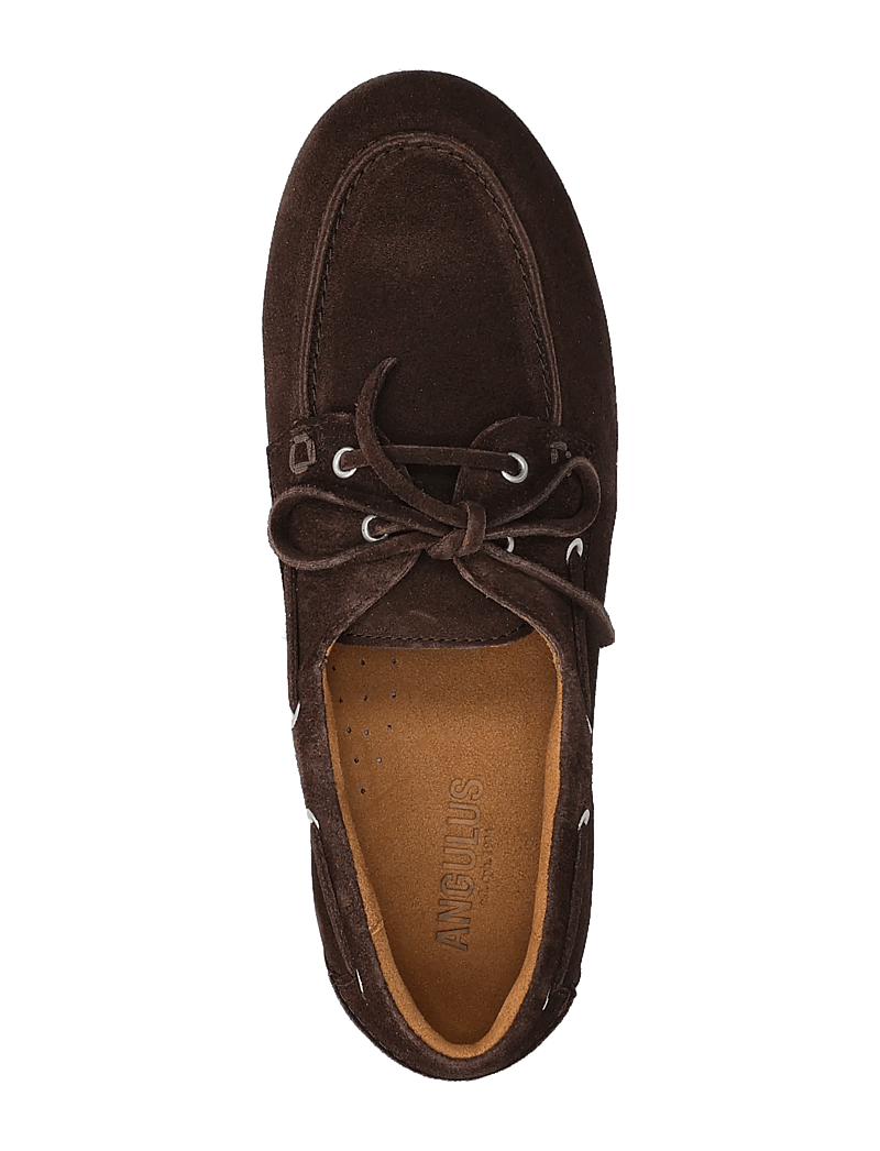 ANGULUS - Shoes - flat - sejlersko - 2193 dark brown - 3