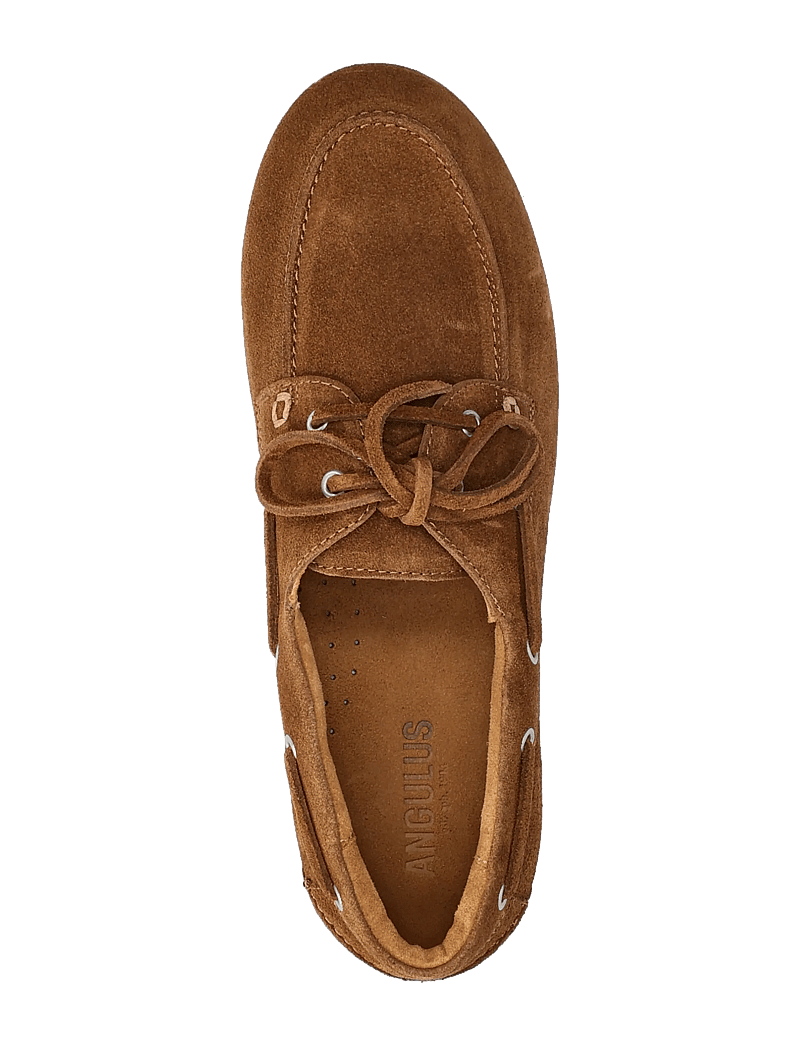 ANGULUS - Shoes - flat - seglarskor - 3451 camel - 3