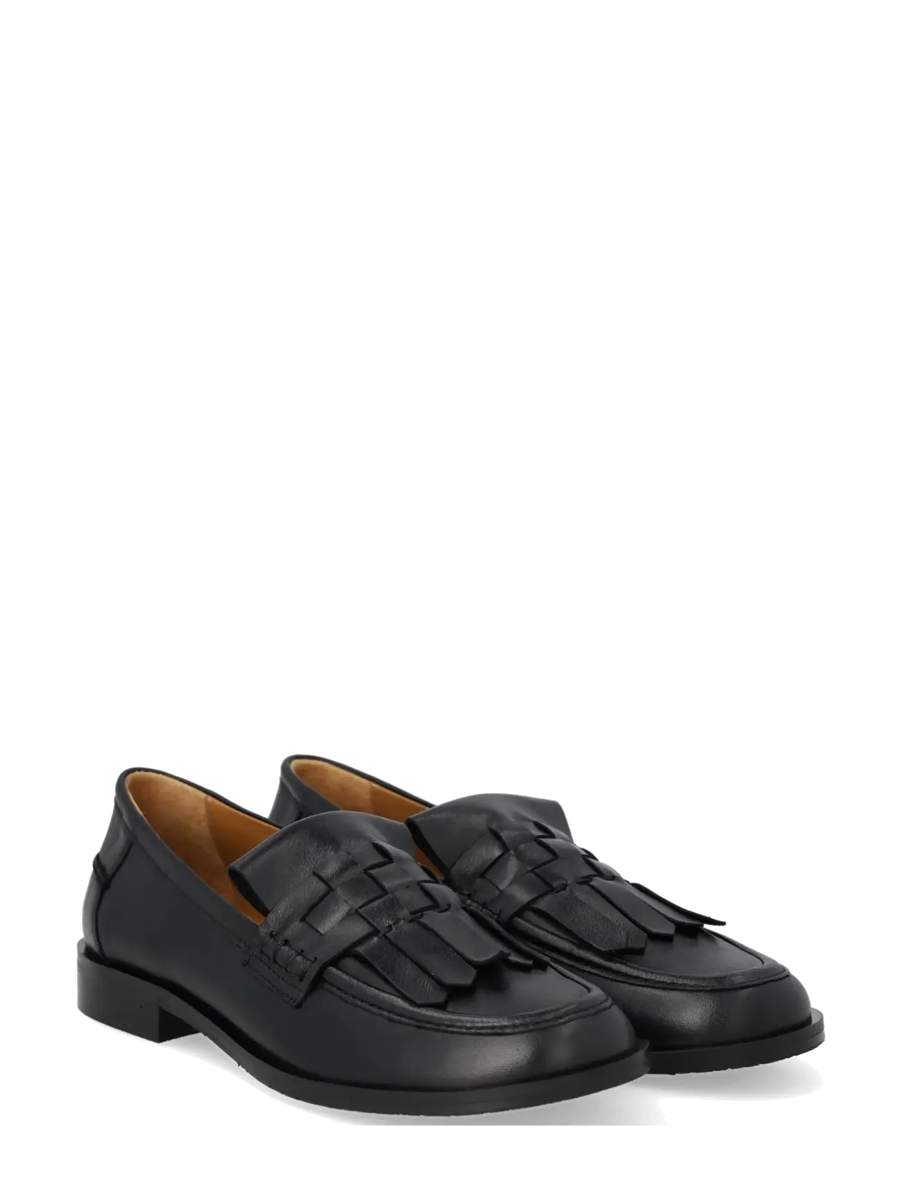 ANGULUS Loafer, 39, Loafers, Schwarz - Flat Frauen