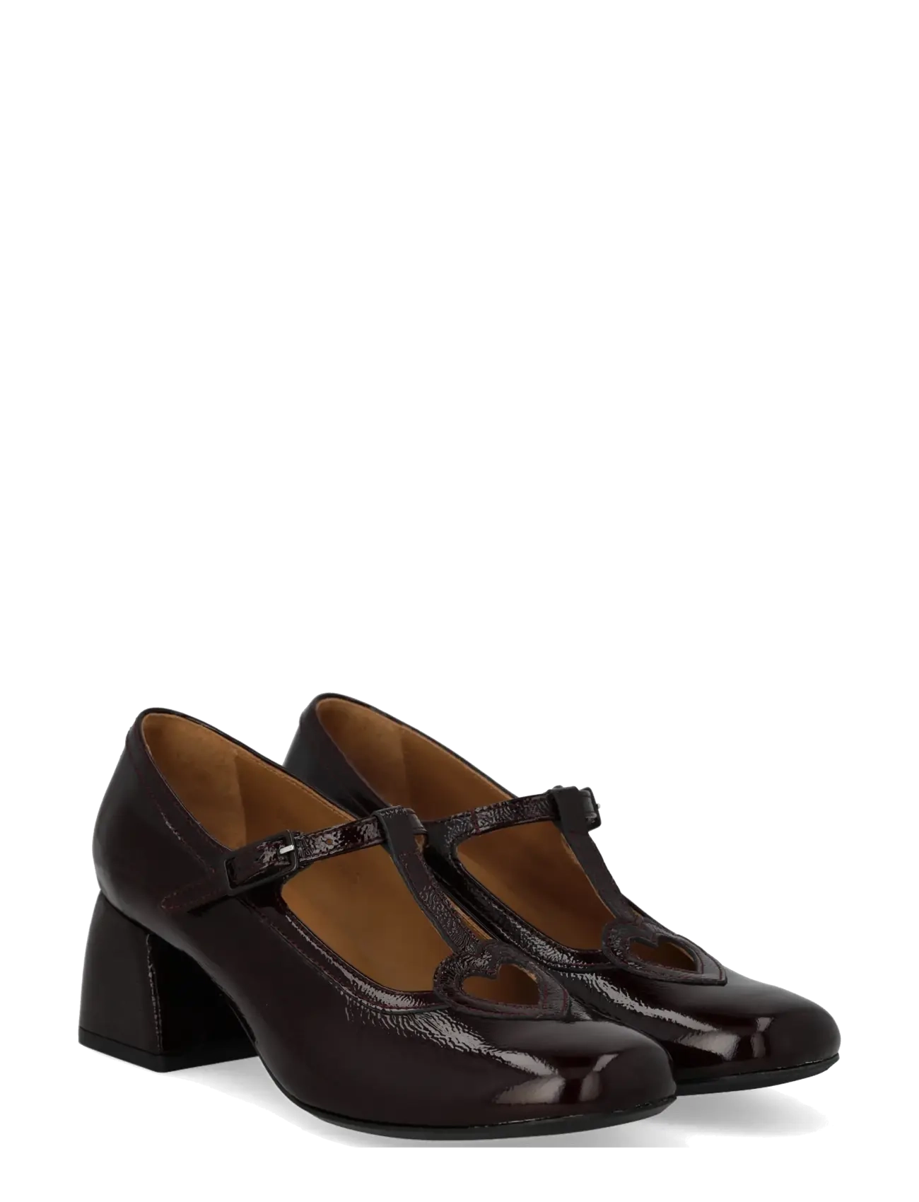 ANGULUS Pump, 42, Heels, Burgunderrot - Pumps, Frauen