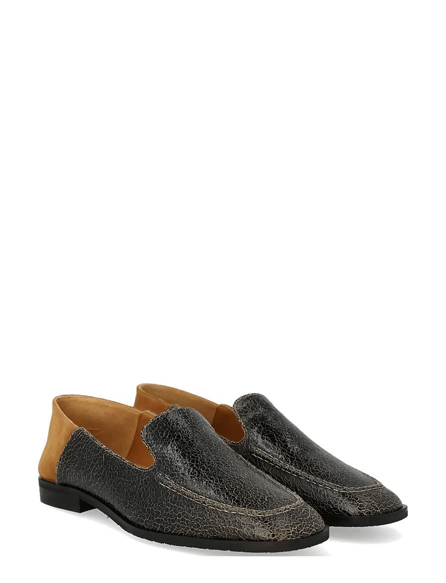 ANGULUS - Loafer - modetrends - 4726/1168 black nature cracked - 0
