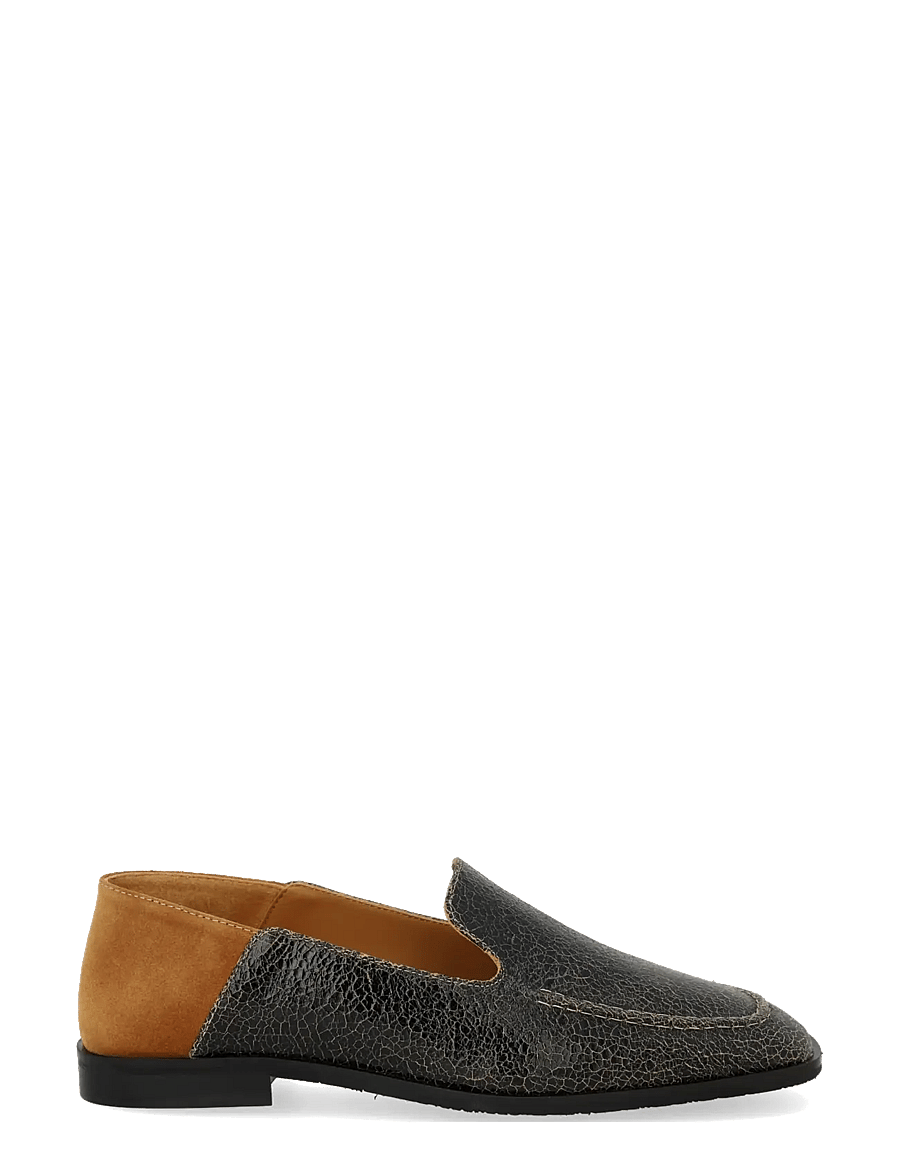 ANGULUS - Loafer - modetrends - 4726/1168 black nature cracked - 1