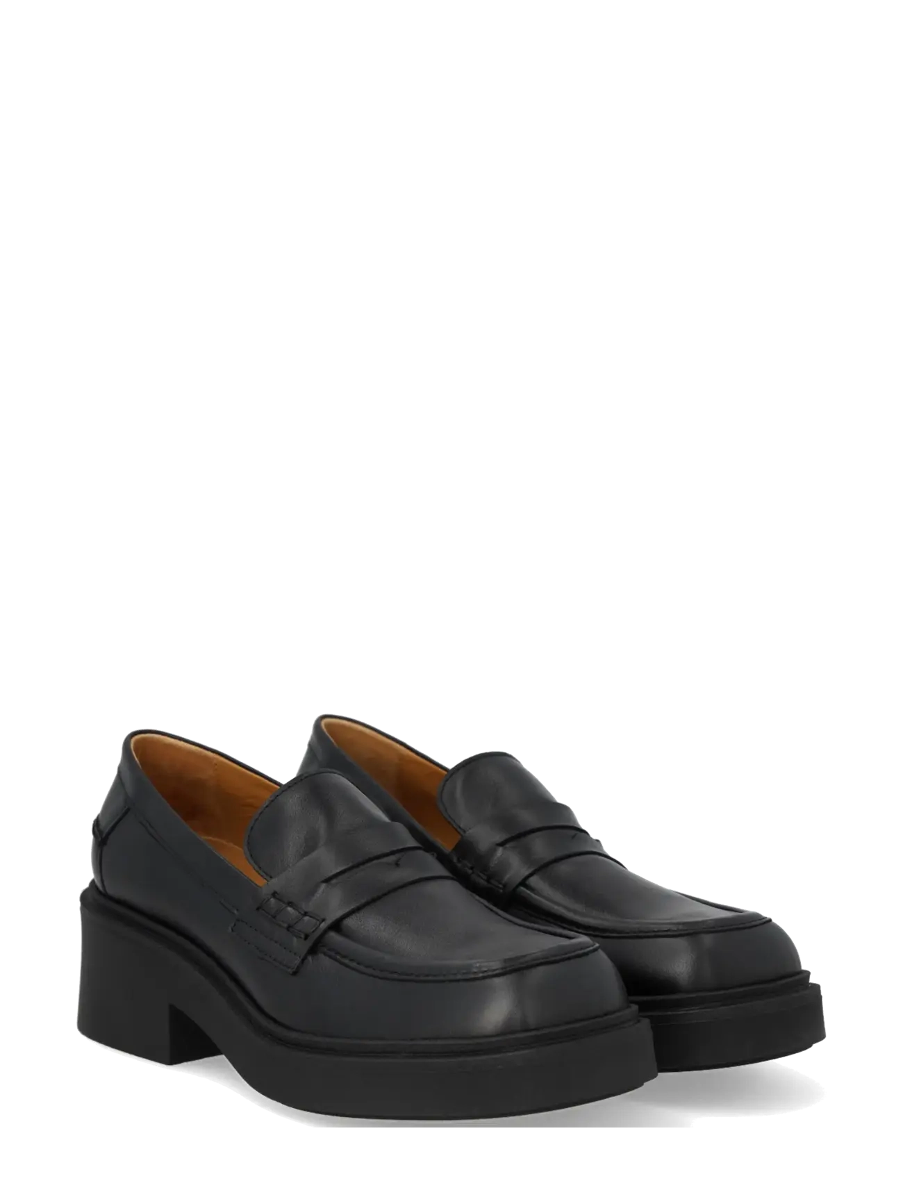 ANGULUS Loafer, 38, Black, Loafers > Heeled Loafers, Dame