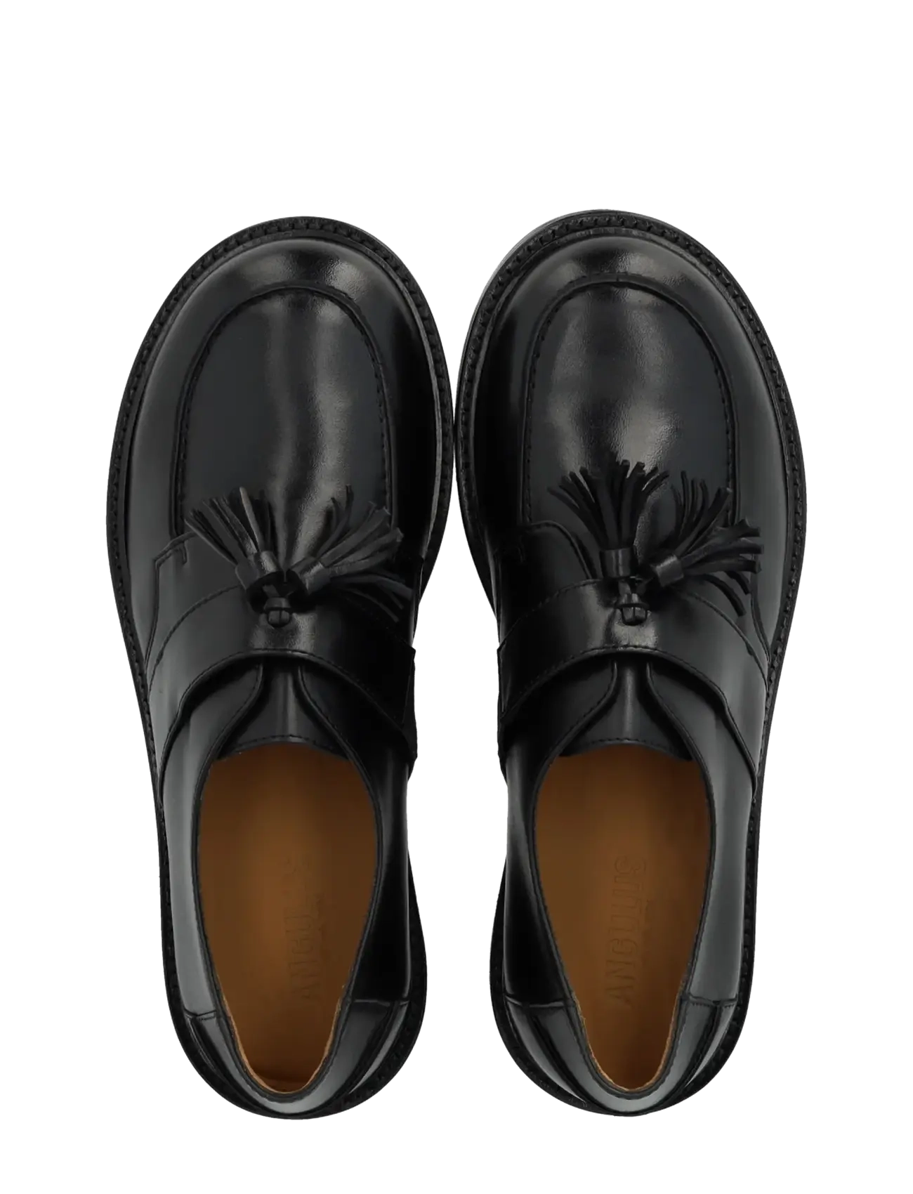 ANGULUS - Loafer - moetrendid - 1604/001 black/black - 3