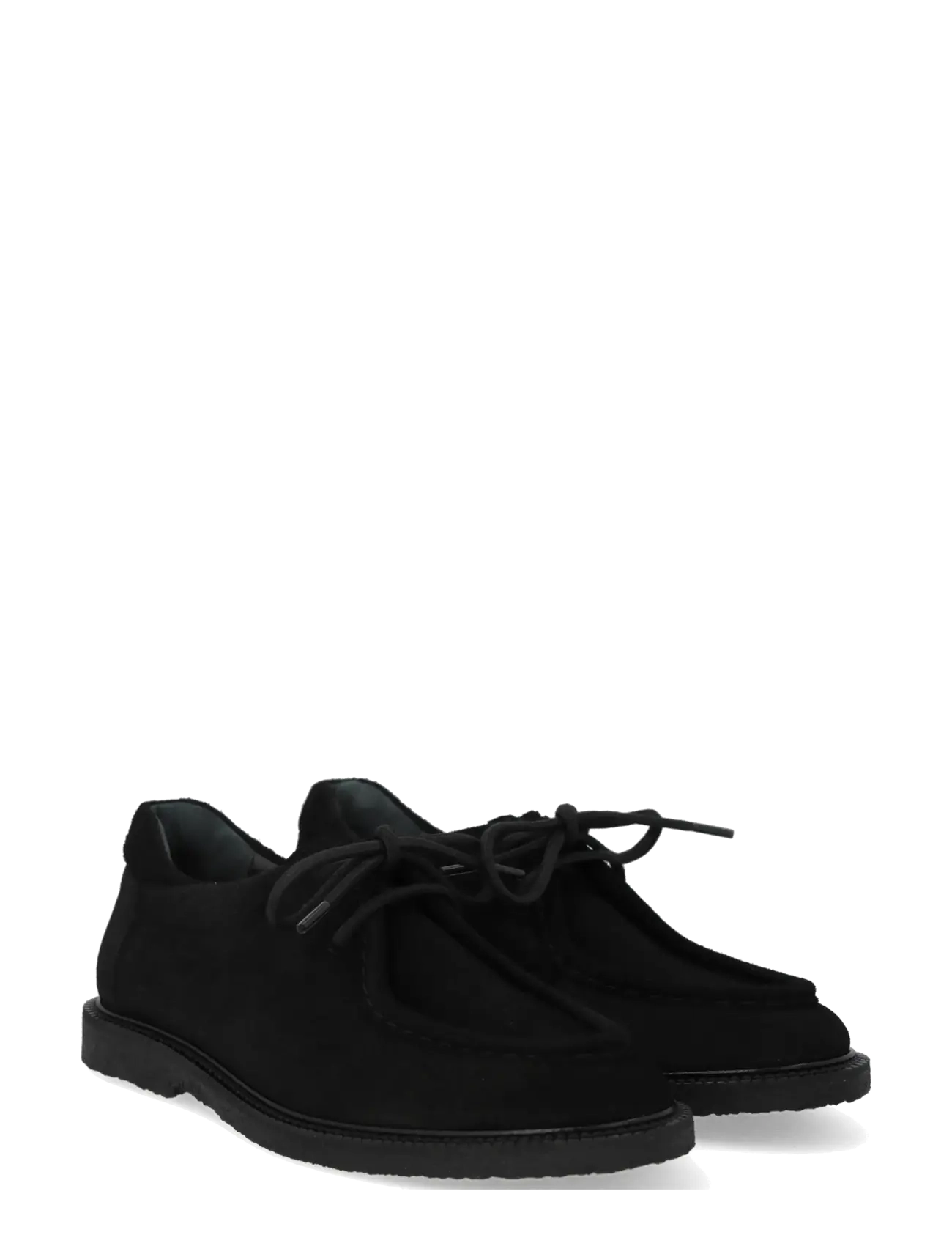 ANGULUS Sko - Flat - With Lace, 38.5, Black, Sko > Laced Sko, Dame