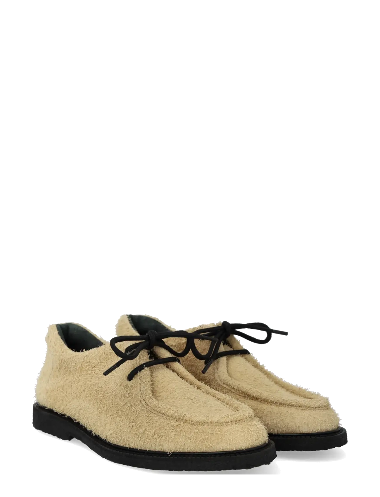 ANGULUS Shoes Flat With Lace, Kvinder, Moc Toe Snøresko, Cream, Str: 36