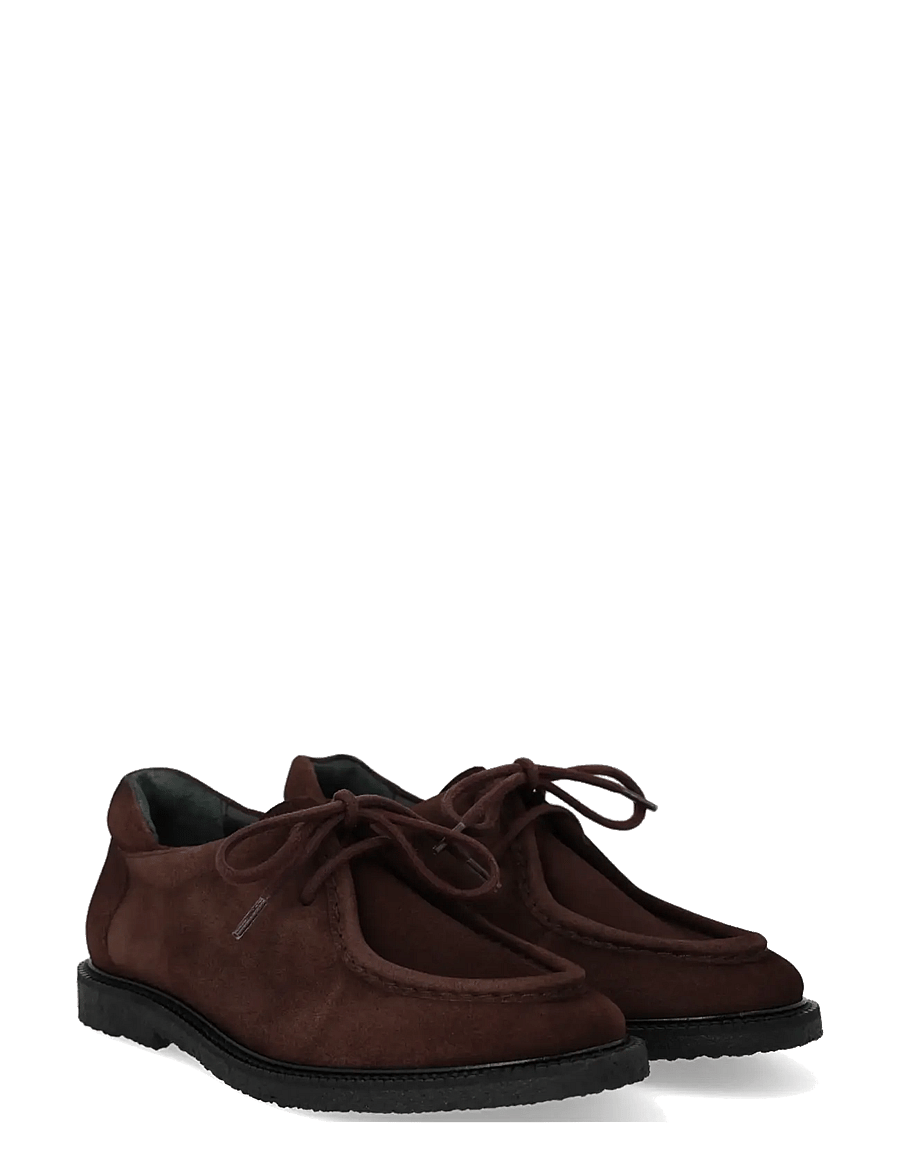 ANGULUS - Shoes - flat - with lace - boat shoes - 2193 dark brown - 1
