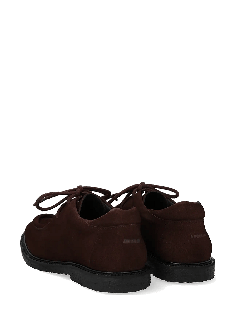 ANGULUS - Shoes - flat - with lace - boat shoes - 2193 dark brown - 3