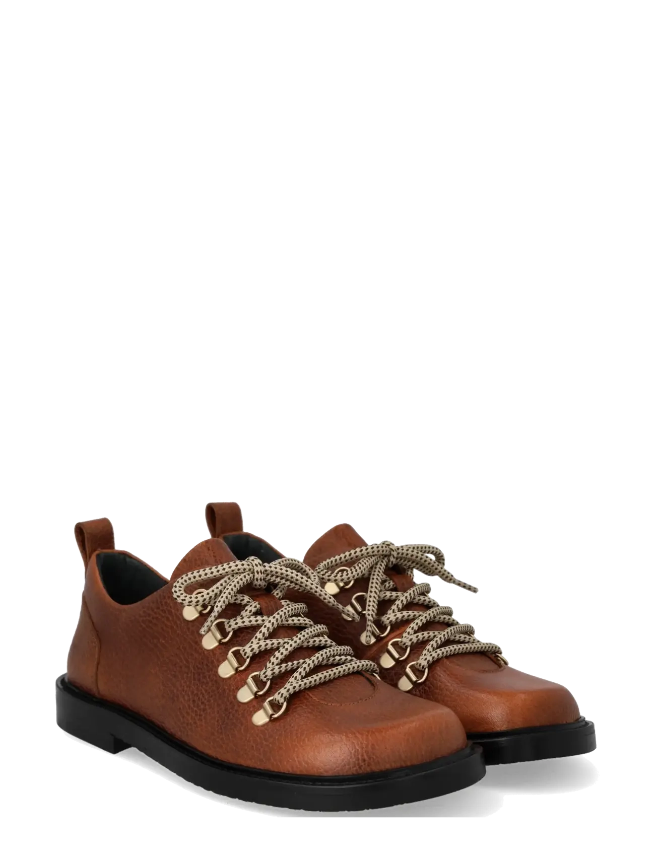 ANGULUS Shoes Flat With Lace, Kvinder, Flade Snøresko, Brun, Str: 39.5