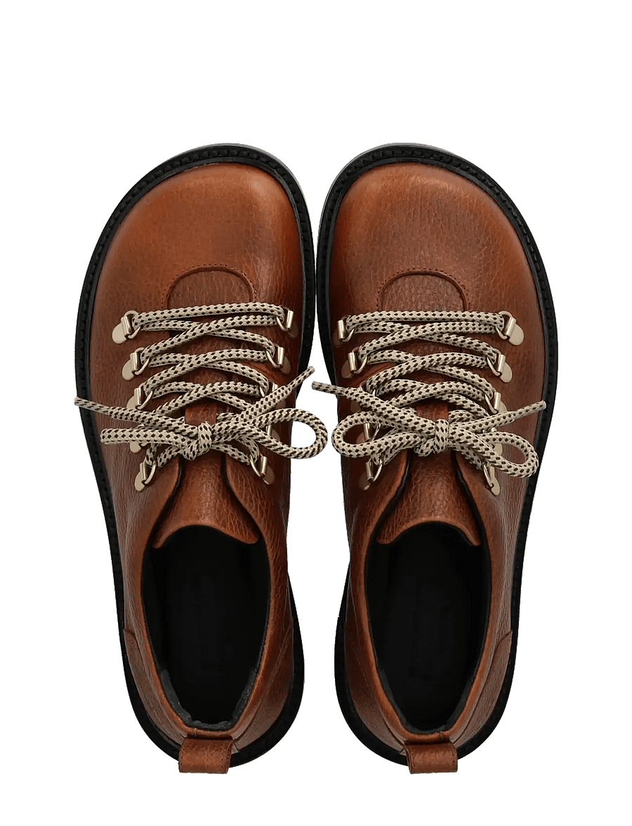 ANGULUS - Shoes - flat - with lace - modetrends - 2509 cognac - 3