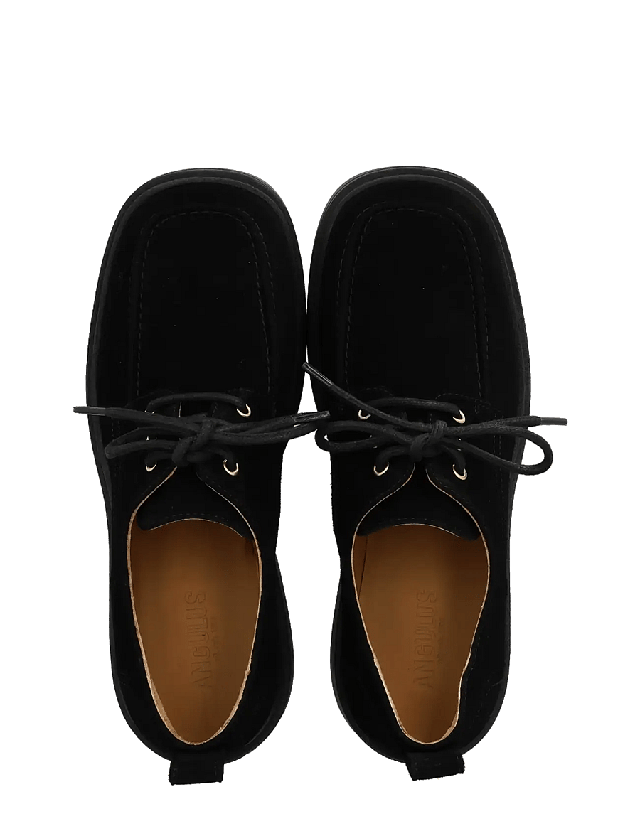 ANGULUS - Shoes - flat - with lace - moetrendid - 1163 black - 3