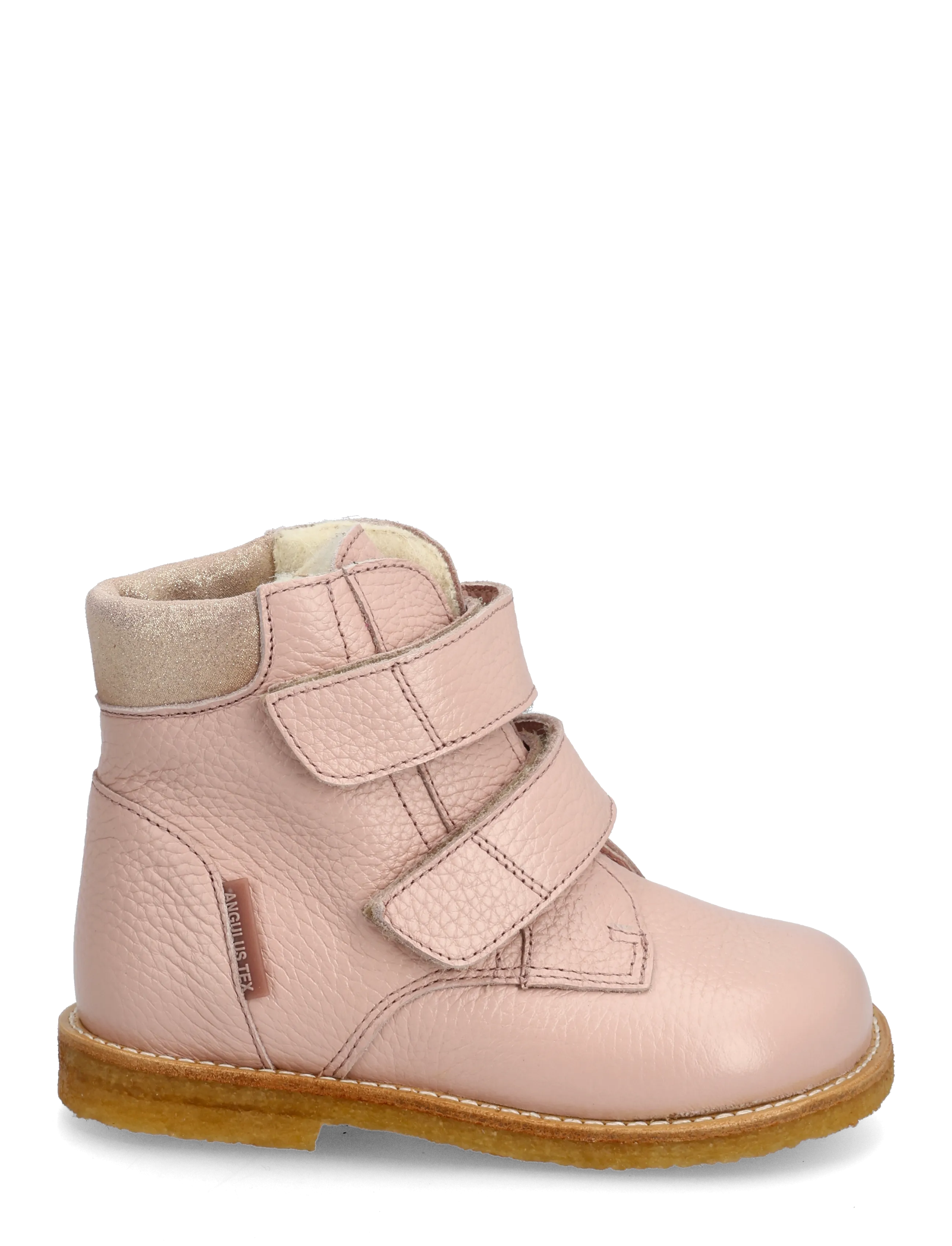 ANGULUS - Boots - flat - with velcro - skor - 3241/4018 rosebud/rose glitter - 1