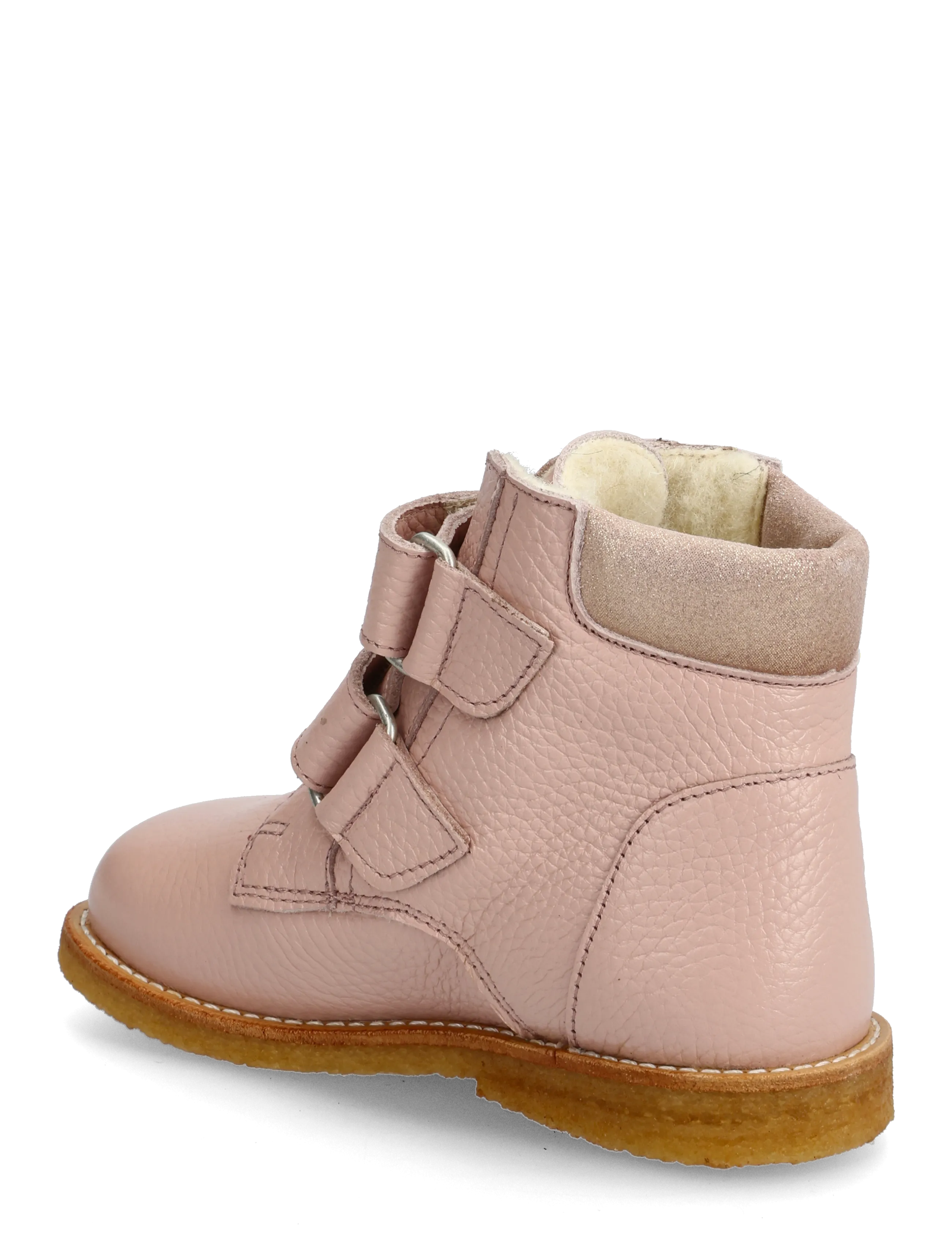 ANGULUS - Boots - flat - with velcro - skor - 3241/4018 rosebud/rose glitter - 2