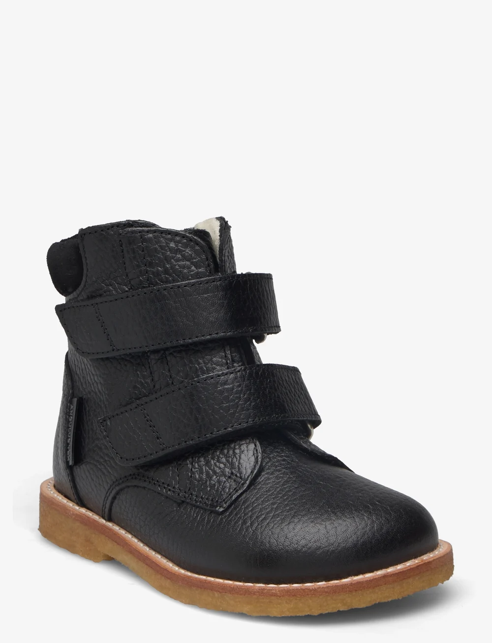 ANGULUS - Boots - flat - with velcro - kengät - 2504/1163 black/black - 0