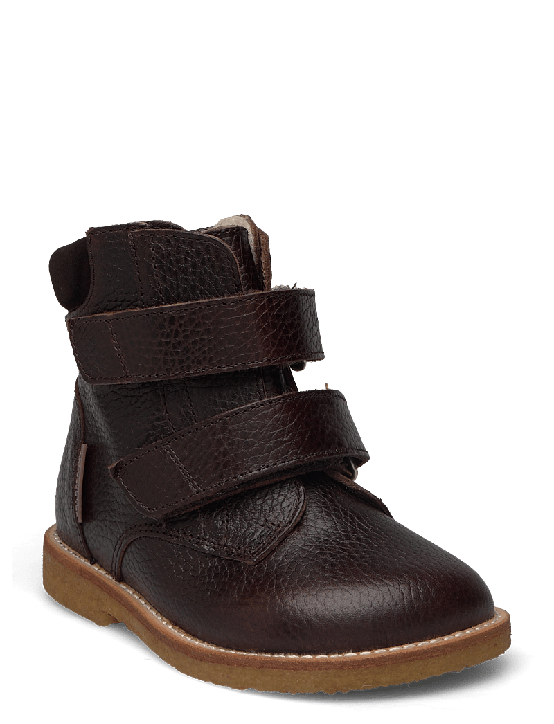 ANGULUS - Boots - flat - with velcro - sko - 2505/1779 dark brown - 0