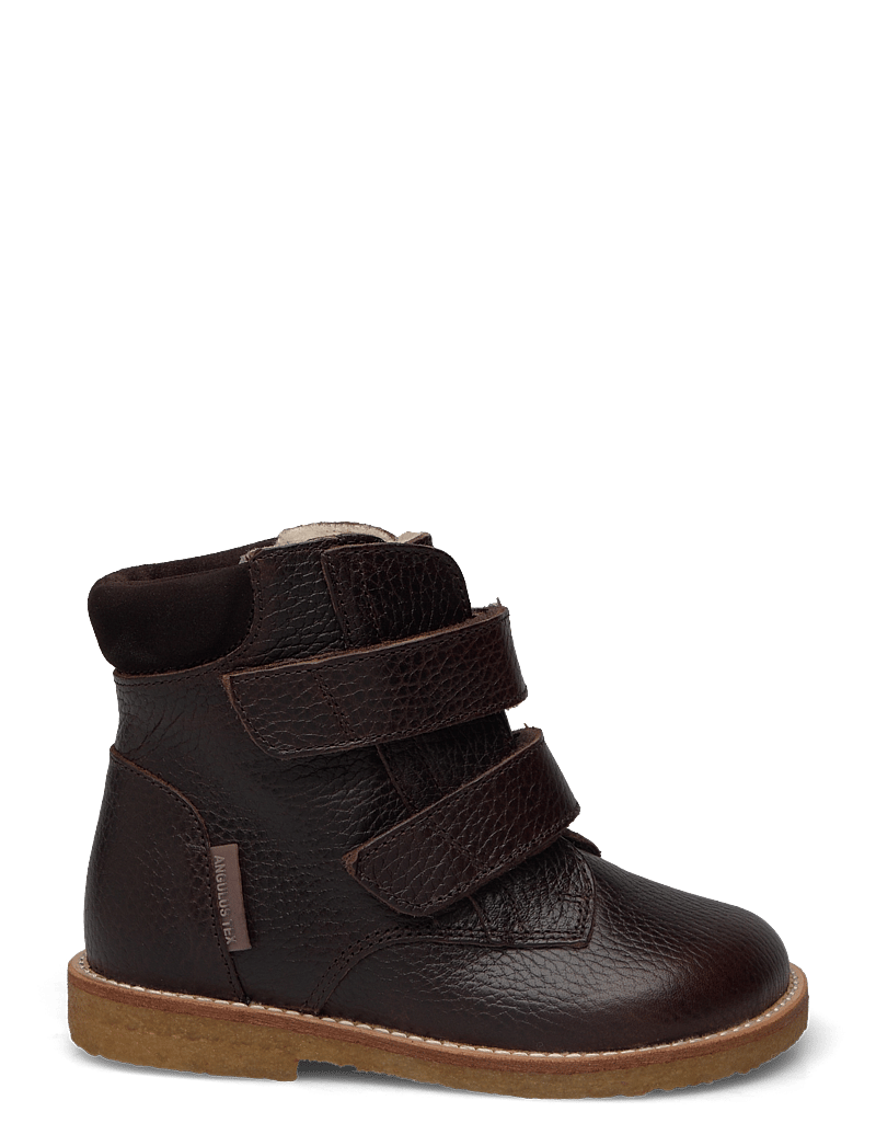ANGULUS - Boots - flat - with velcro - sko - 2505/1779 dark brown - 1