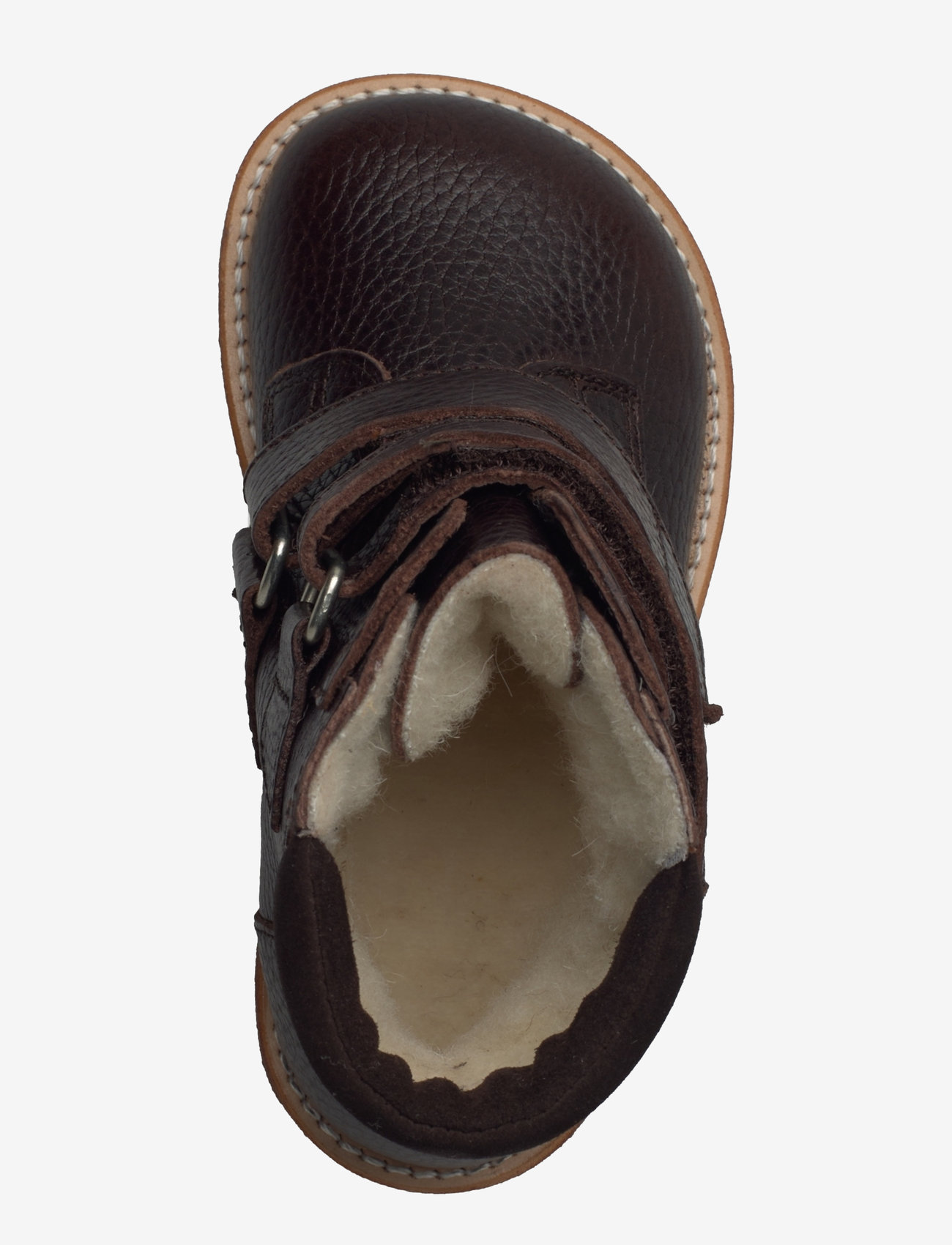 ANGULUS - Boots - flat - with velcro - efterårssko - 2505/1779 dark brown - 3