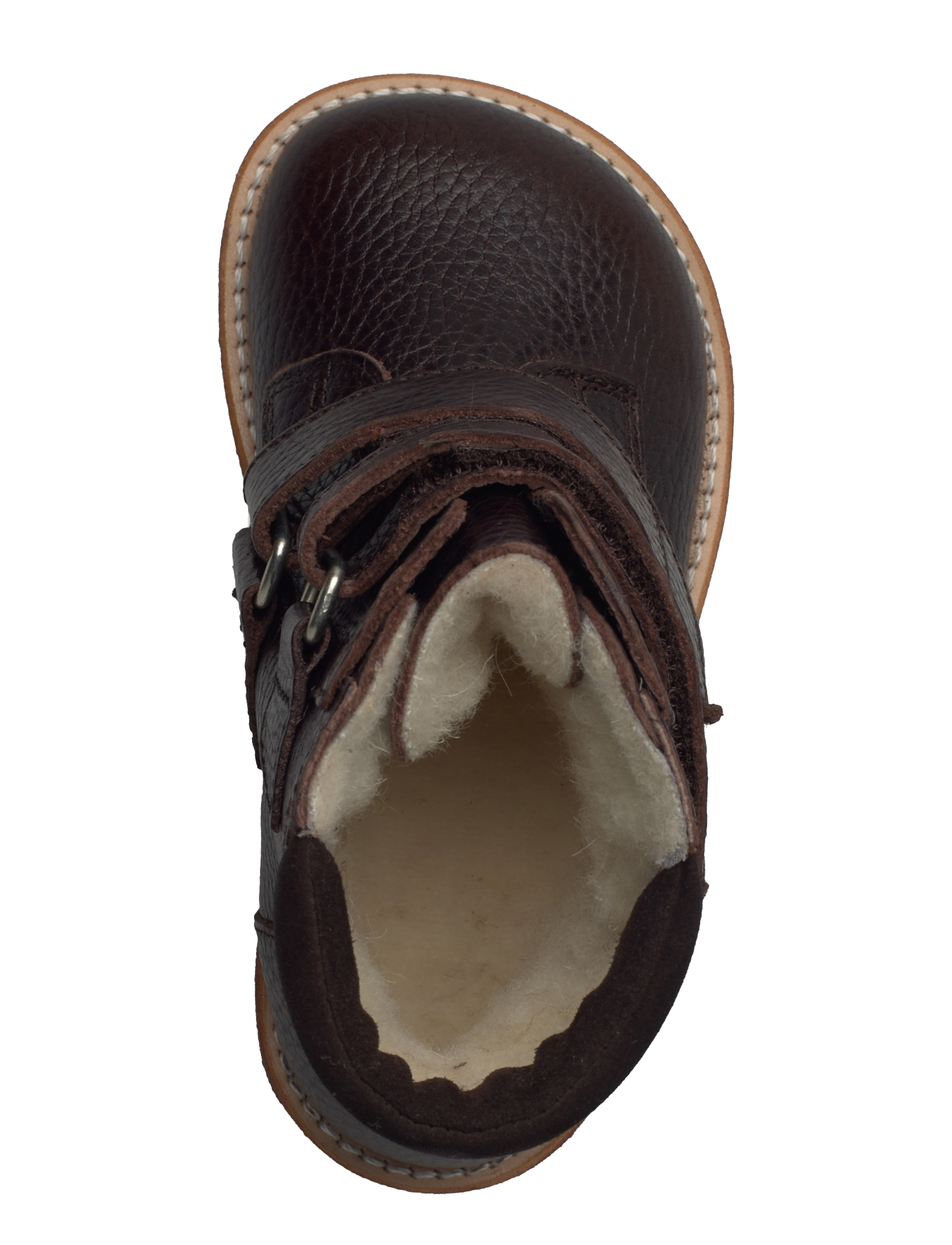 ANGULUS - Boots - flat - with velcro - skor - 2505/1779 dark brown - 3