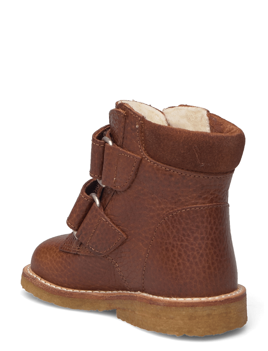 ANGULUS - Boots - flat - with velcro - schuhe - 2509/2219 cognac - 2