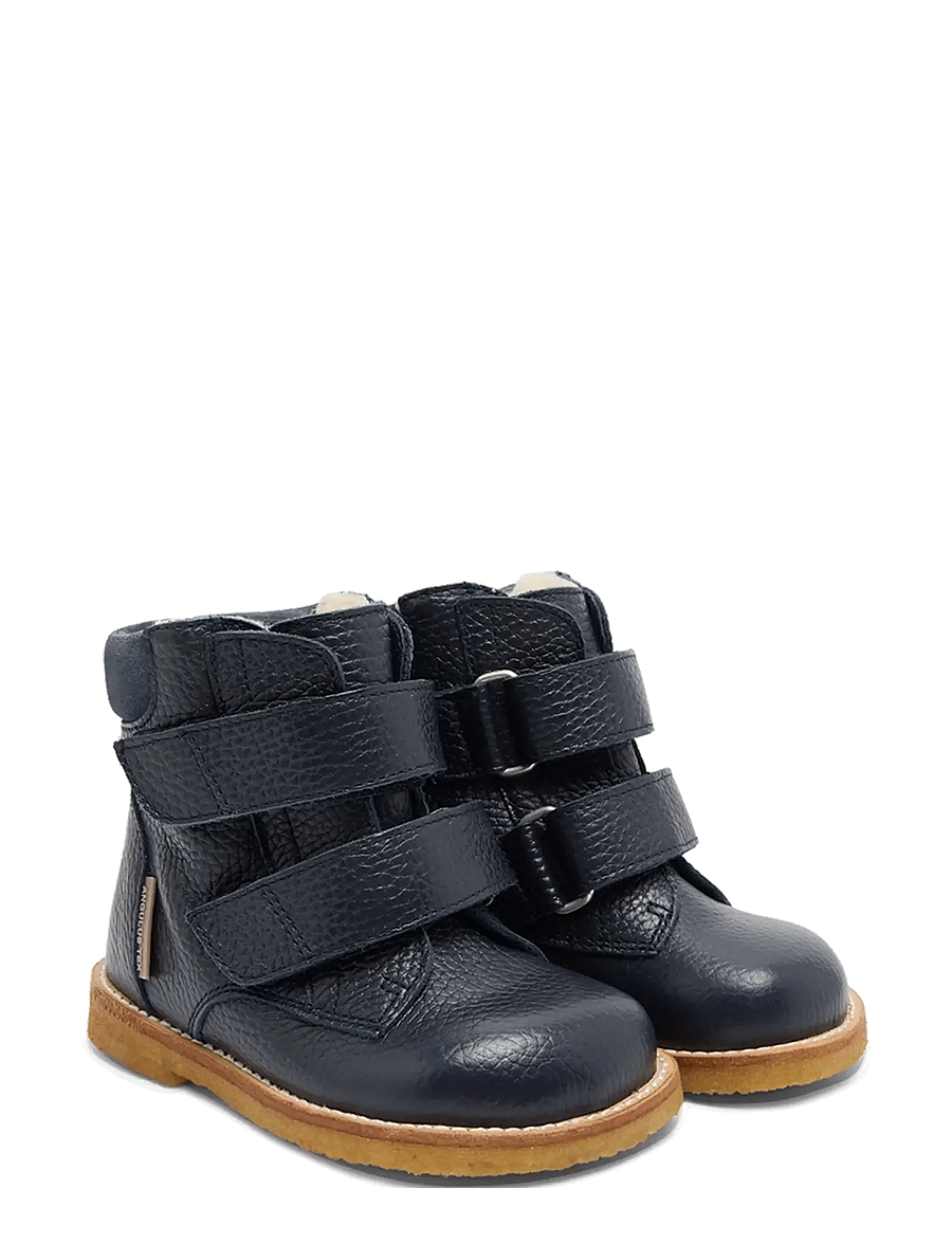 ANGULUS - Boots - flat - with velcro - kingad - 3246/2734 navy/blue fog - 0