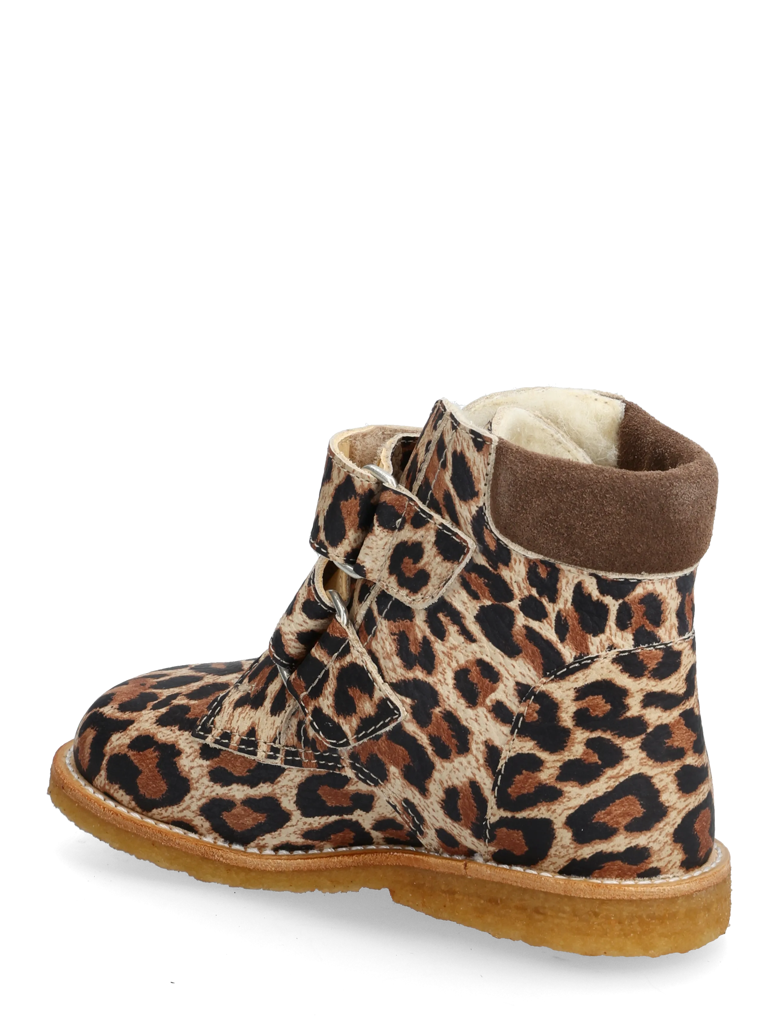 ANGULUS - Boots - flat - with velcro - skor - 4020/1780 beige leo/taupe - 2