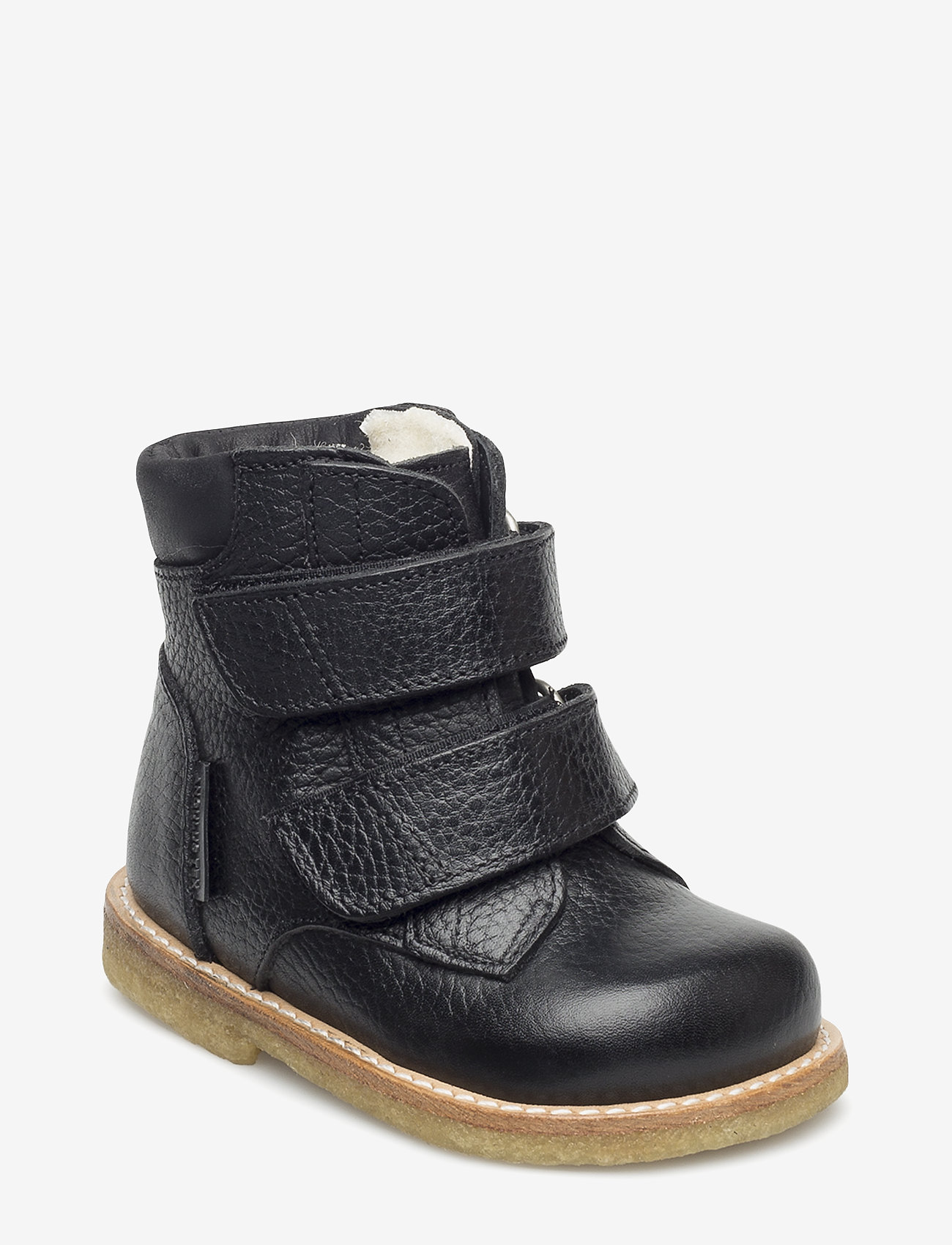 ANGULUS - Boots - flat - with velcro - kinder - 2504/1652 black/black - 0