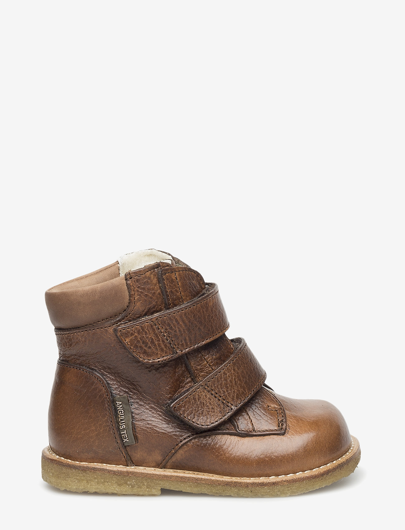 ANGULUS - Boots - flat - with velcro - vinterstövlar - 2509/1589 red-brown - 1