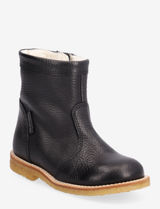 Boots - flat - with zipper, ANGULUS