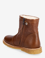 ANGULUS - Boots - flat - with zipper - dzieci - 2509 cognac - 2