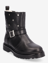 ANGULUS - Boots - flat - with zipper - kids - 2504/1325/1604/001 black/champ - 0