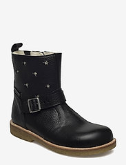 ANGULUS - Boots - flat - with zipper - herbstschuhe - 2504/1325/1604/001 black/champ - 0