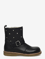 ANGULUS - Boots - flat - with zipper - herbstschuhe - 2504/1325/1604/001 black/champ - 1