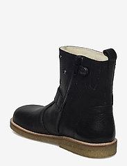 ANGULUS - Boots - flat - with zipper - herbstschuhe - 2504/1325/1604/001 black/champ - 2