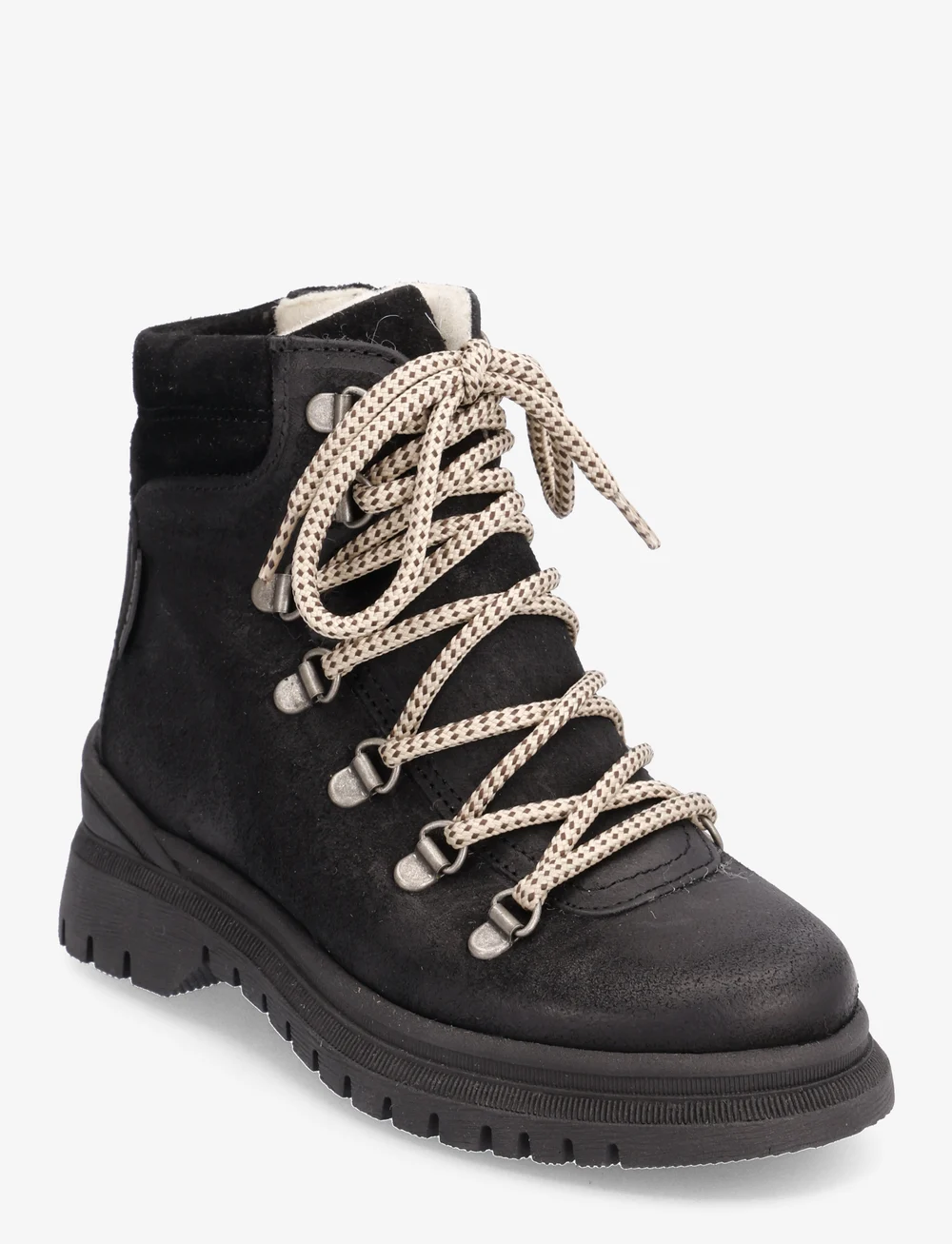 ANGULUS - Boots - flat - with lace and zip - schuhe - 2100/1163 black - 1