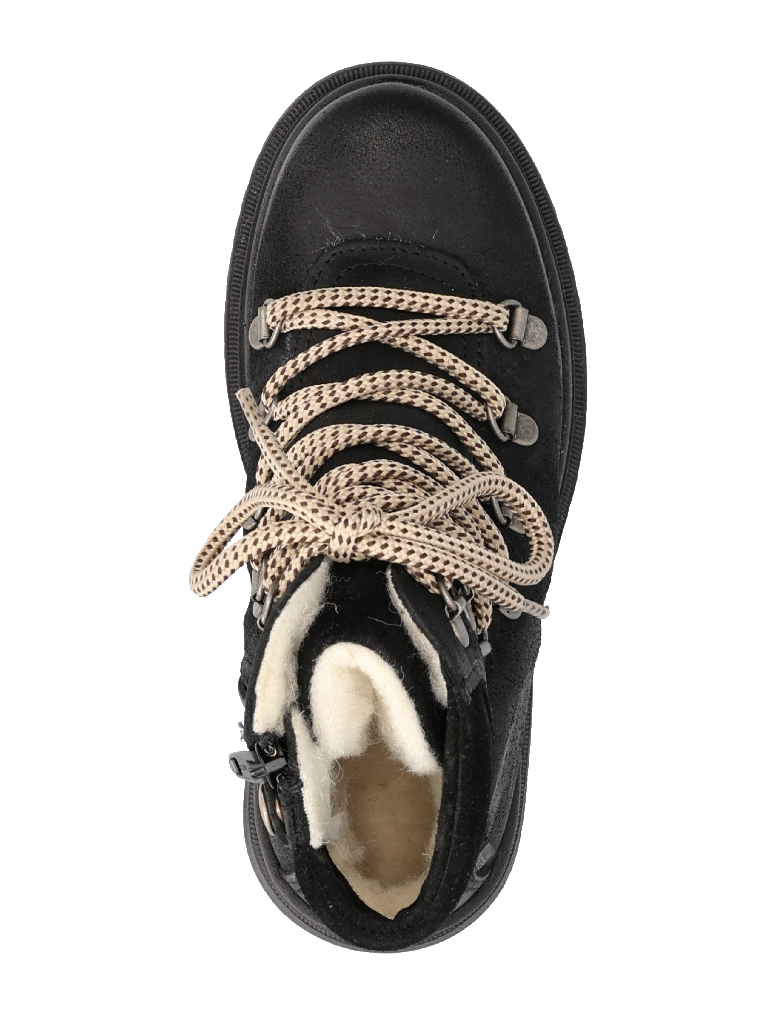 ANGULUS - Boots - flat - with lace and zip - herbstschuhe - 2100/1163 black - 4