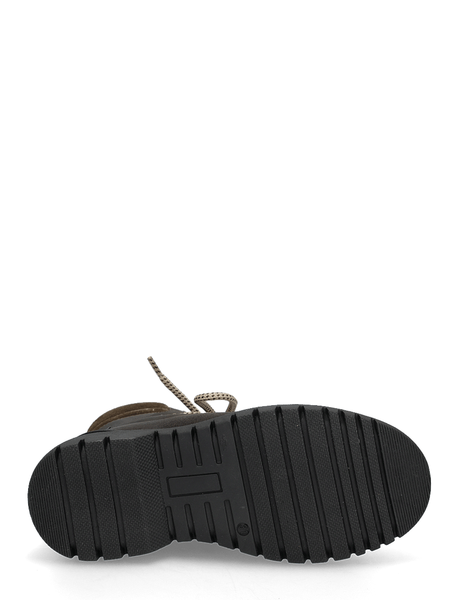 ANGULUS - Boots - flat - with lace and zip - winterlaarzen - 2107/3225 olive/forrest - 4