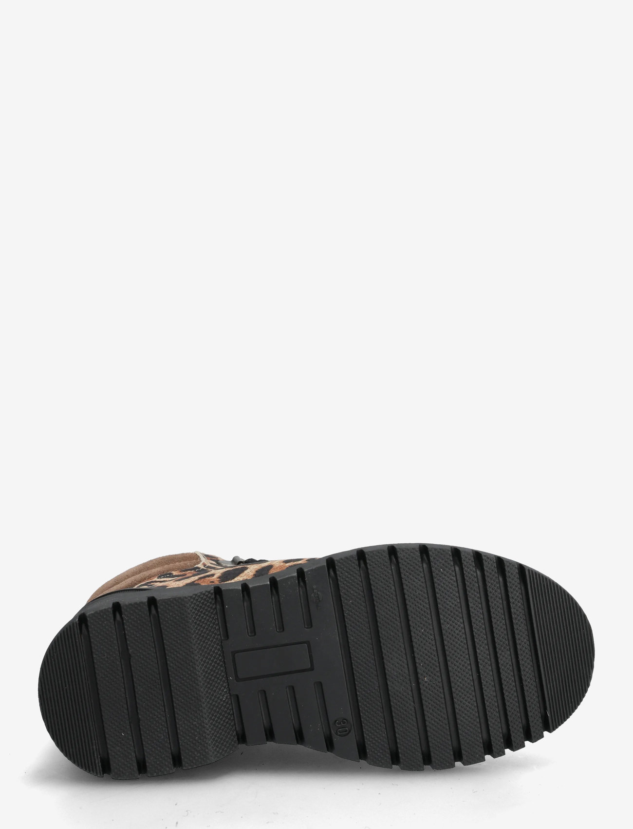 ANGULUS - Boots - flat - with lace and zip - saapad - 4020/1780 beige leo/taupe - 4