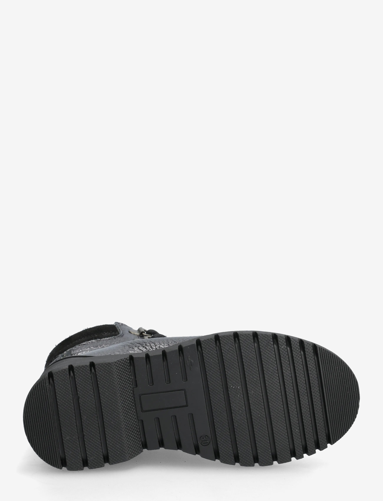 ANGULUS - Boots - flat - with lace and zip - saapad - 4029/1163 black shine/black - 4