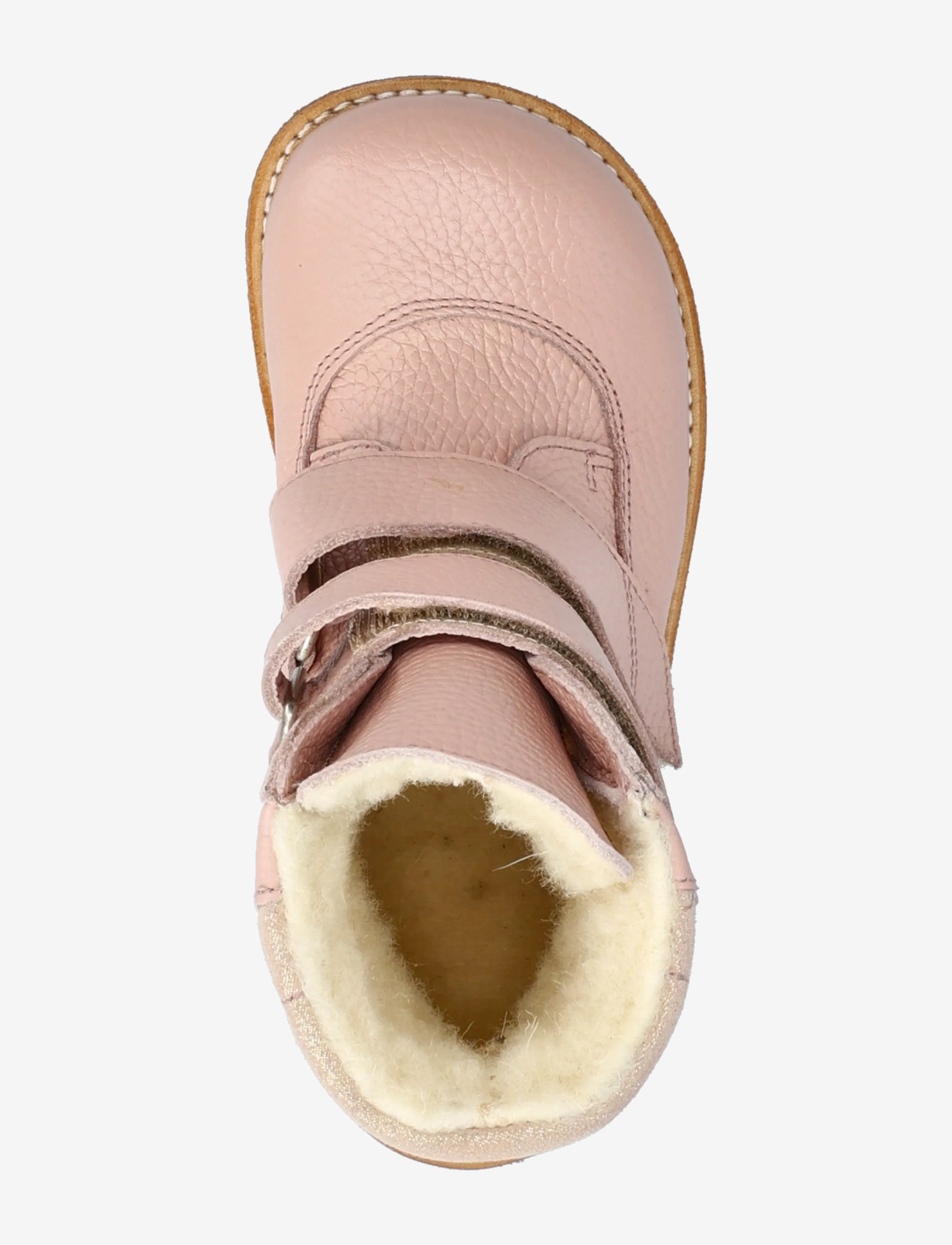 ANGULUS - Boots - flat - with velcro - efterårssko - 3241/4018 rosebud/rose glitter - 3