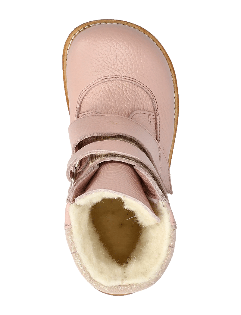 ANGULUS - Boots - flat - with velcro - schuhe - 3241/4018 rosebud/rose glitter - 3