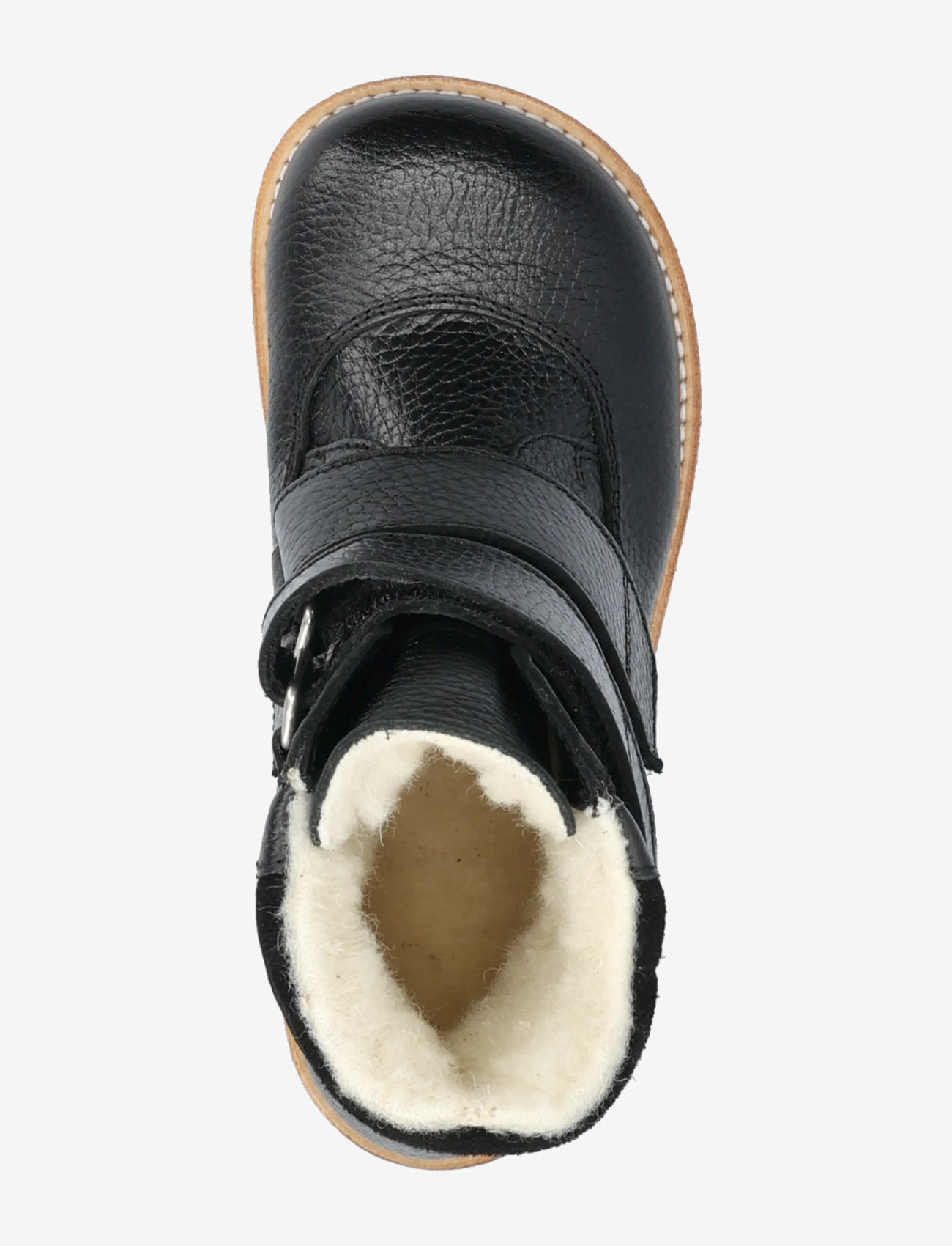 ANGULUS - Boots - flat - with velcro - skor - 2504/1163 black/black - 3