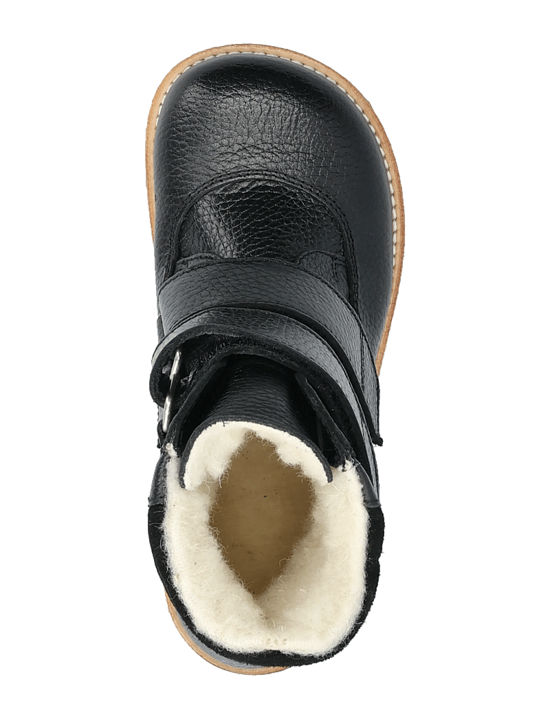 ANGULUS - Boots - flat - with velcro - skor - 2504/1163 black/black - 3