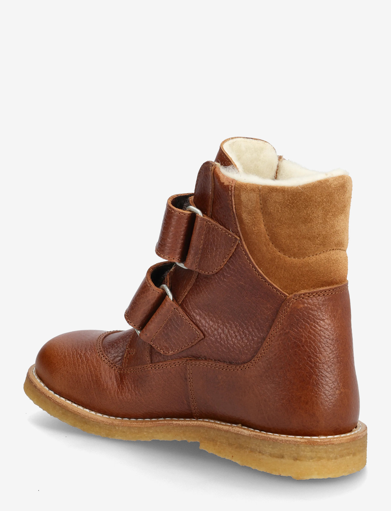 ANGULUS - Boots - flat - with velcro - sko - 2509/2219 cognac - 2