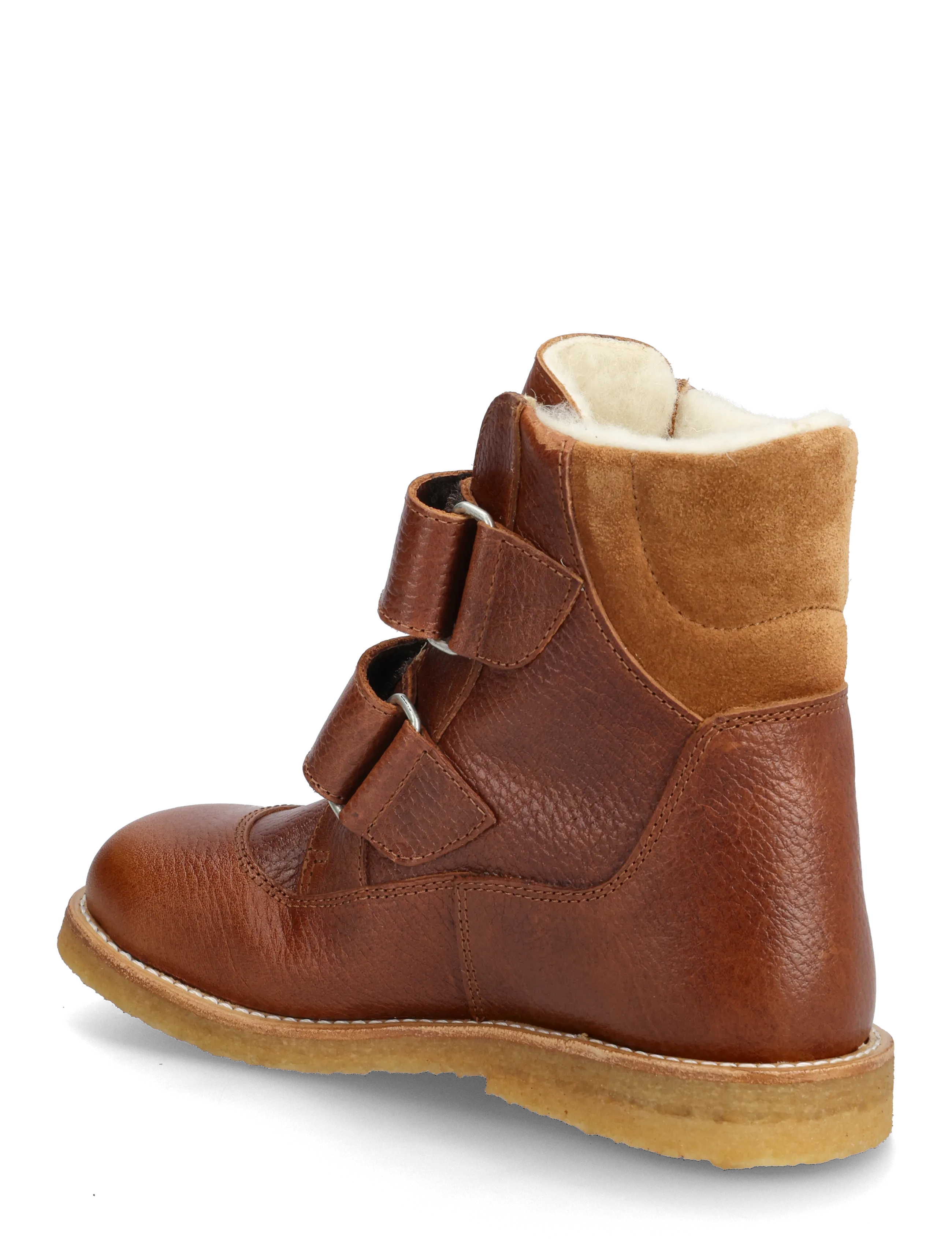 ANGULUS - Boots - flat - with velcro - kingad - 2509/2219 cognac - 2