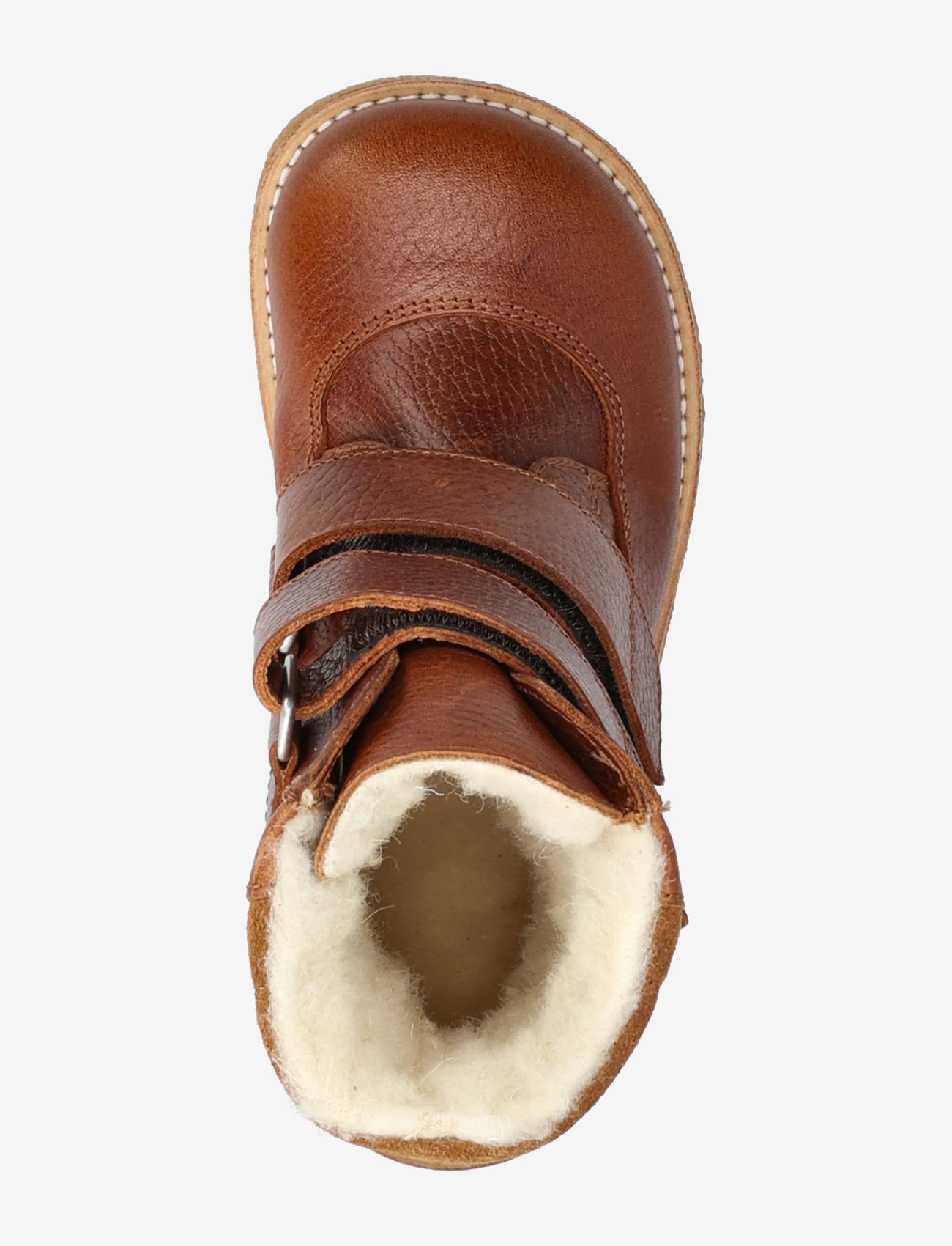 ANGULUS - Boots - flat - with velcro - sko - 2509/2219 cognac - 3