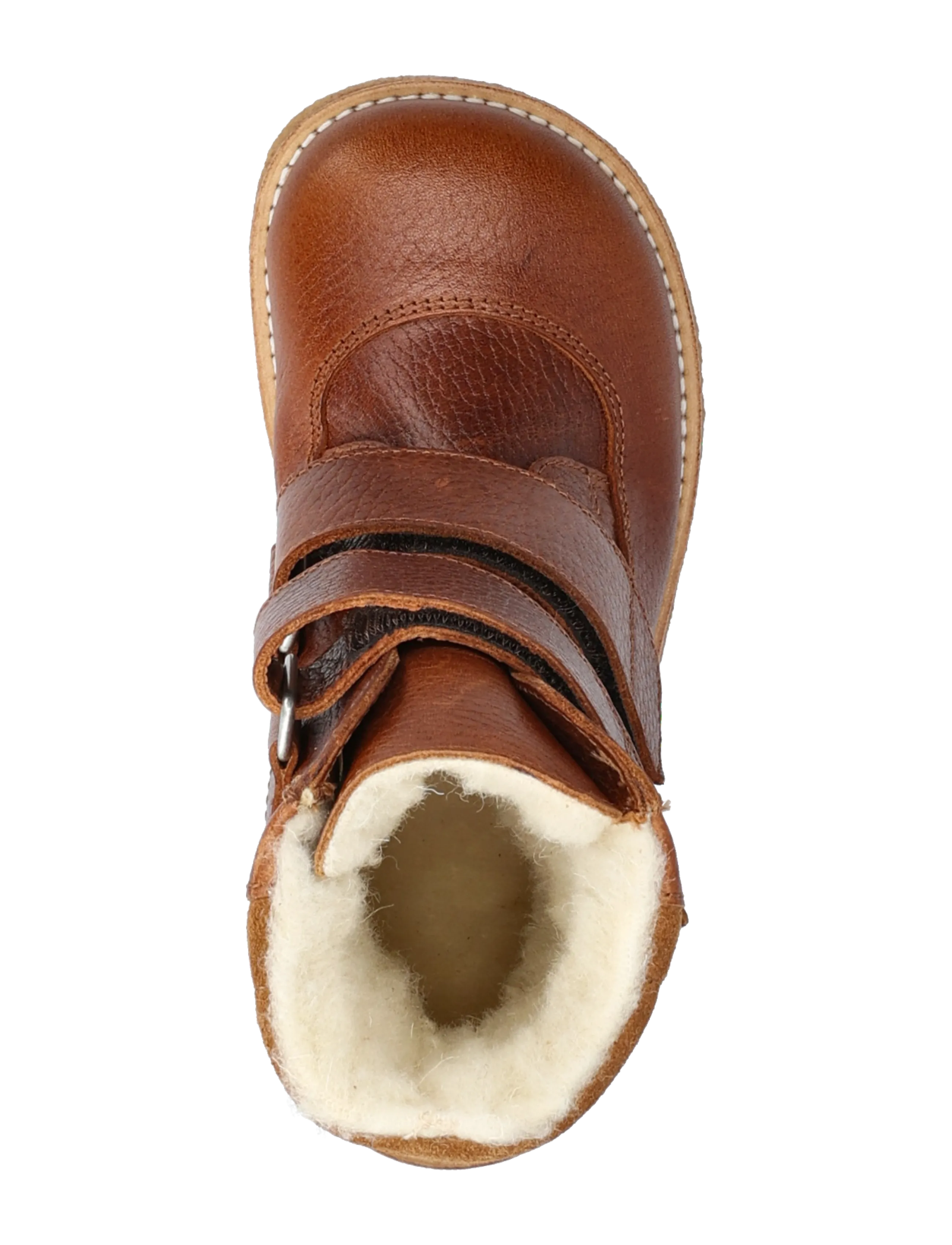 ANGULUS - Boots - flat - with velcro - kingad - 2509/2219 cognac - 3